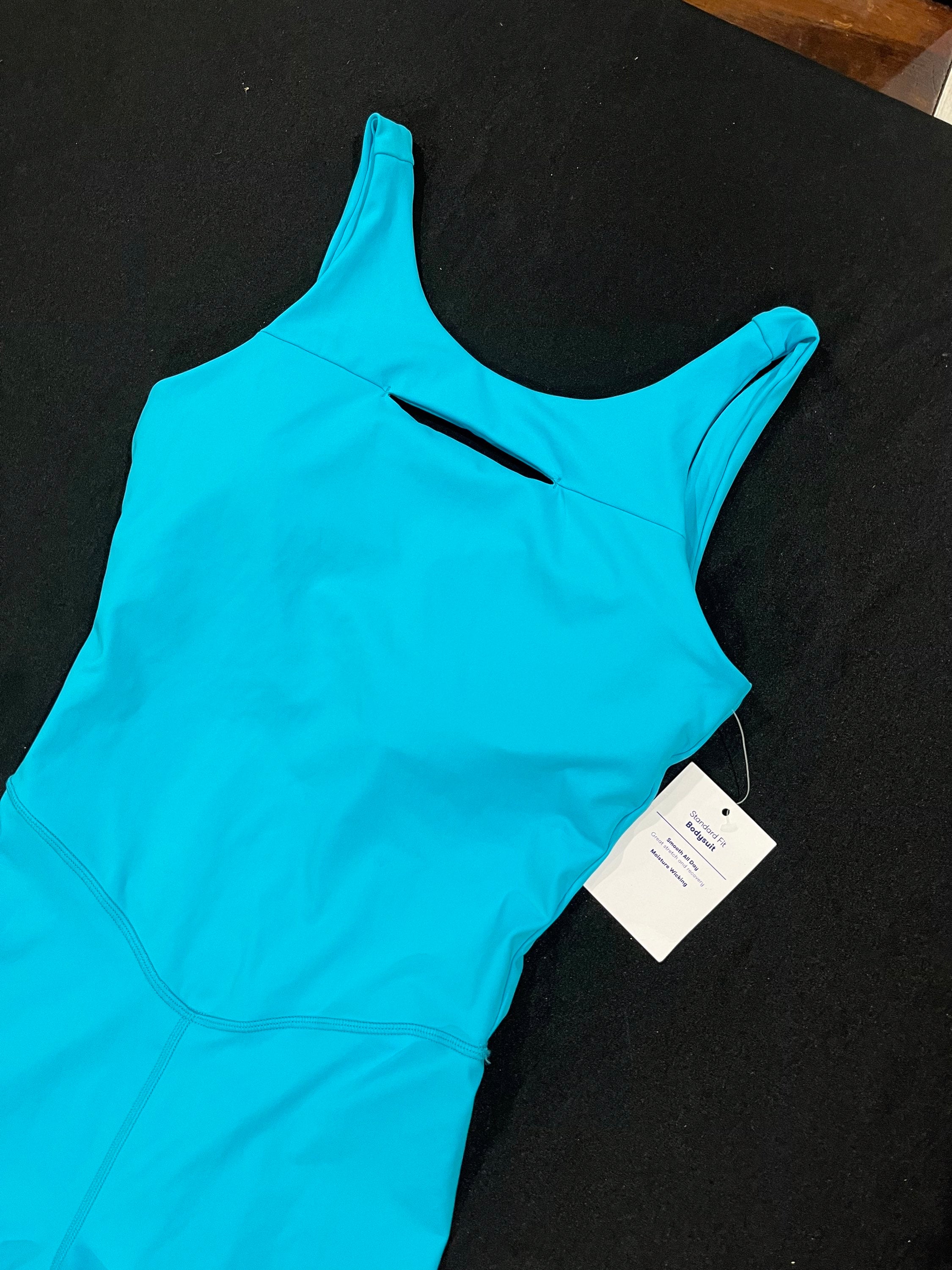 Blue Tennis Exercise Body Suit image 1