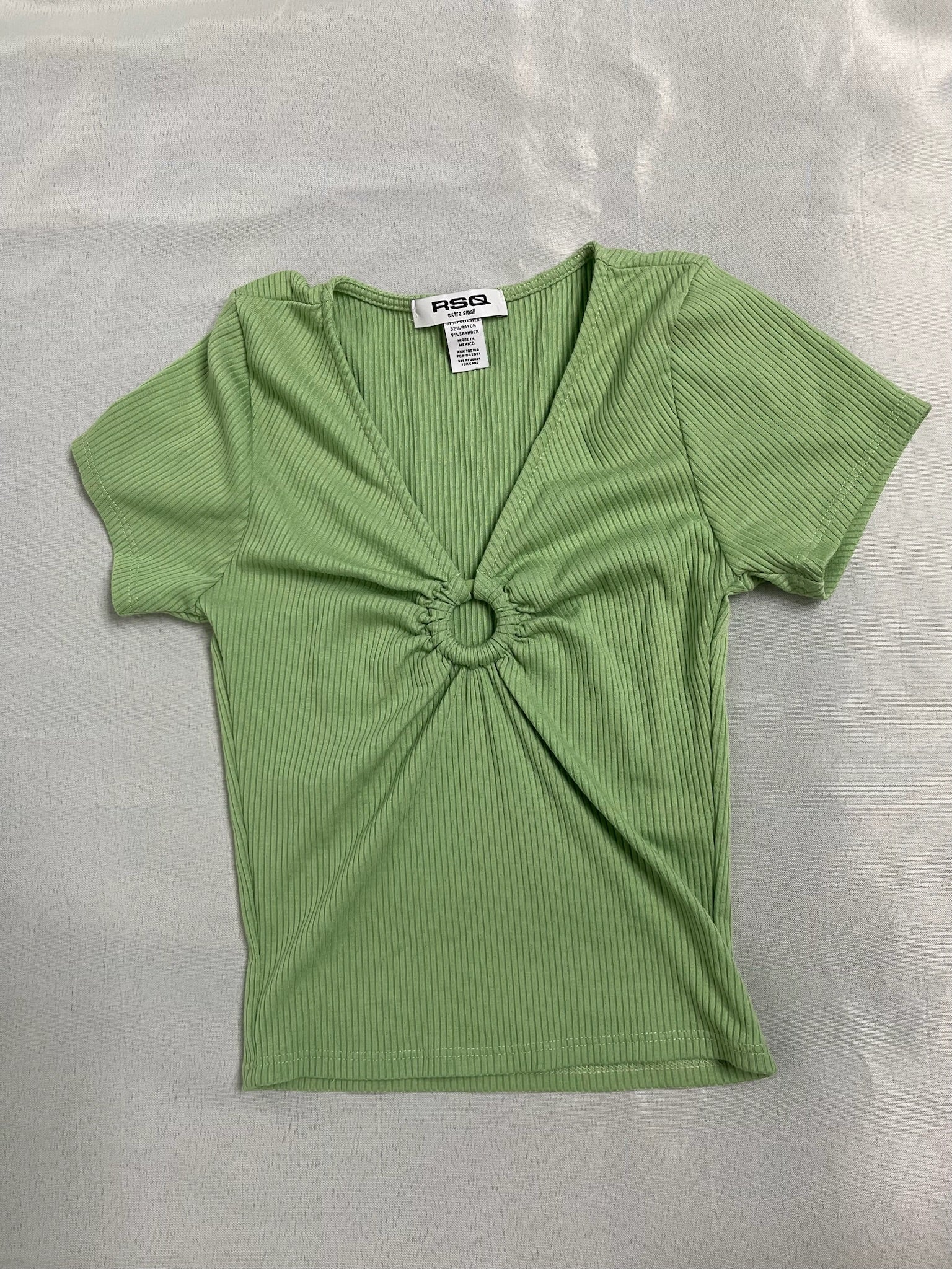 Women’s Green Crop Top image 0
