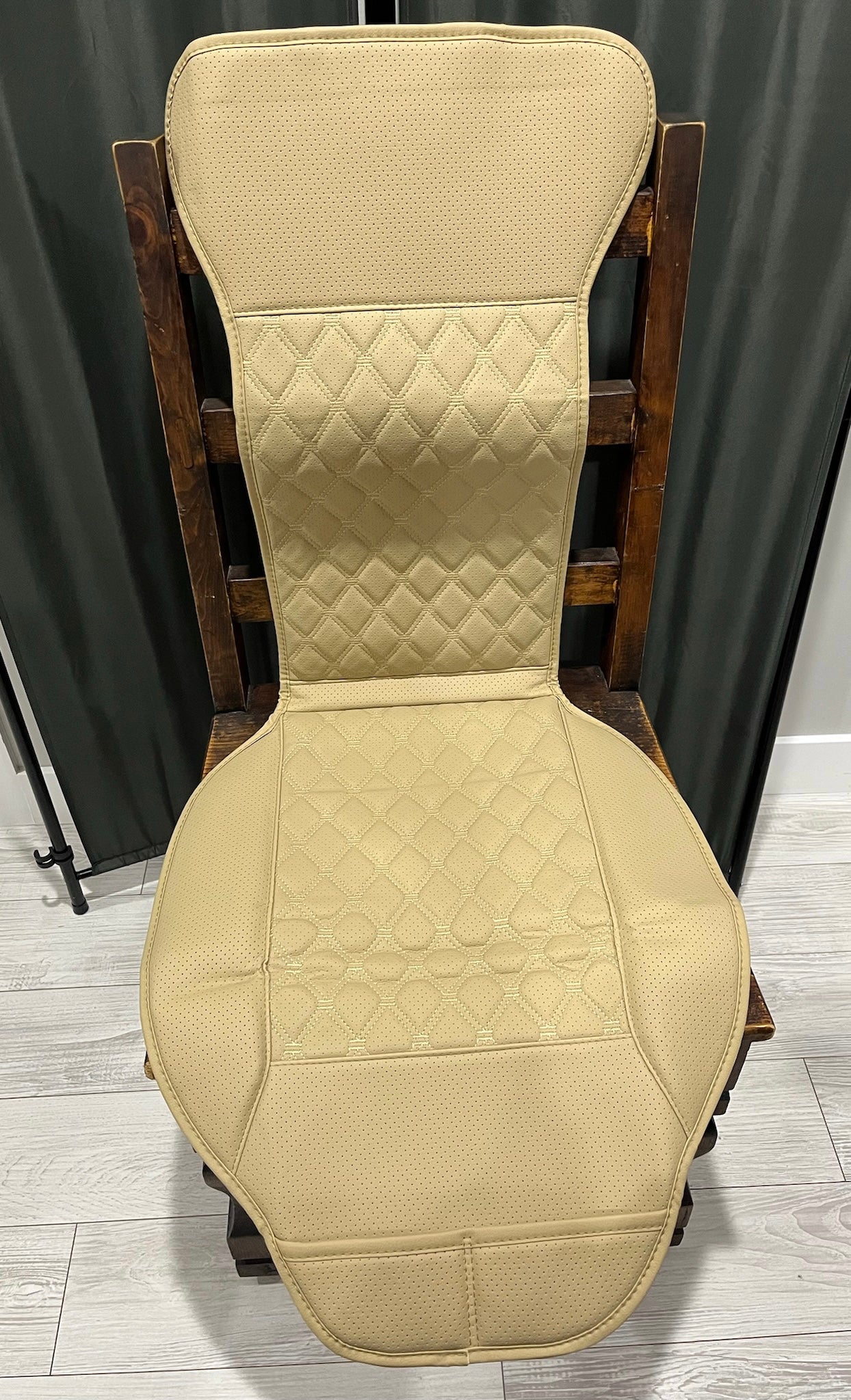 Beige Front Seat Covers (set of 2) image 0