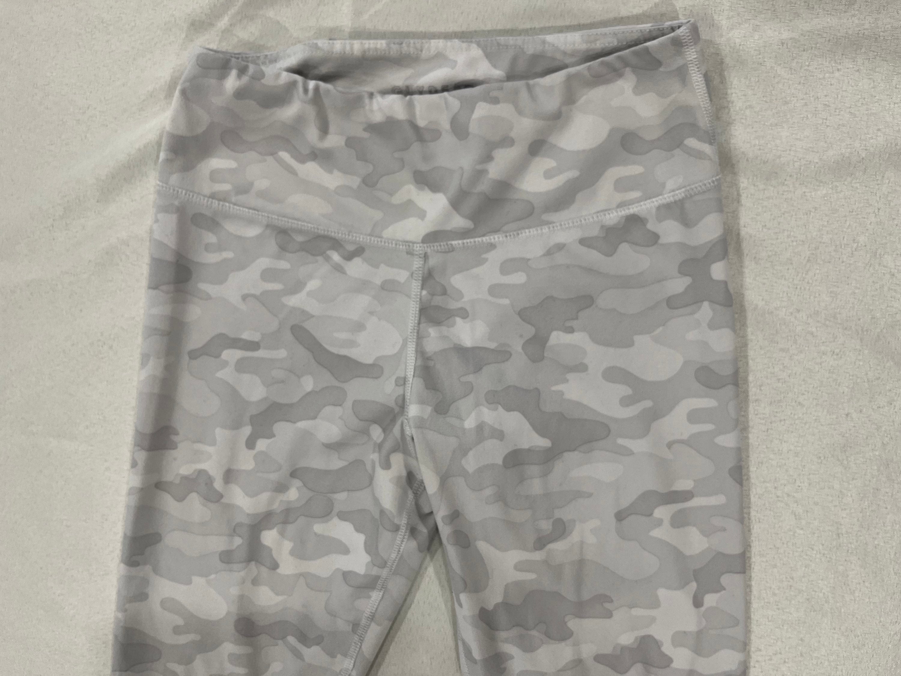 Women’s Grey Army Print Pants  image 1