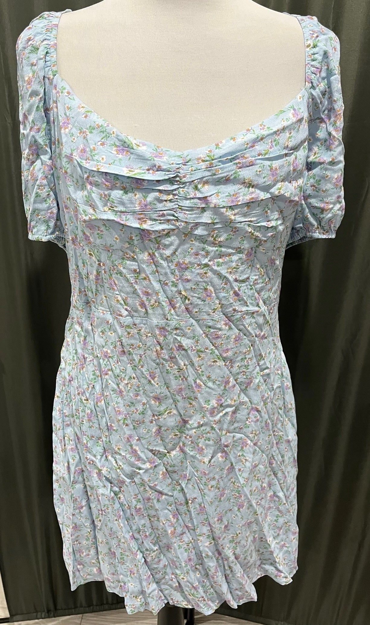 Blue Floral Dress image 0