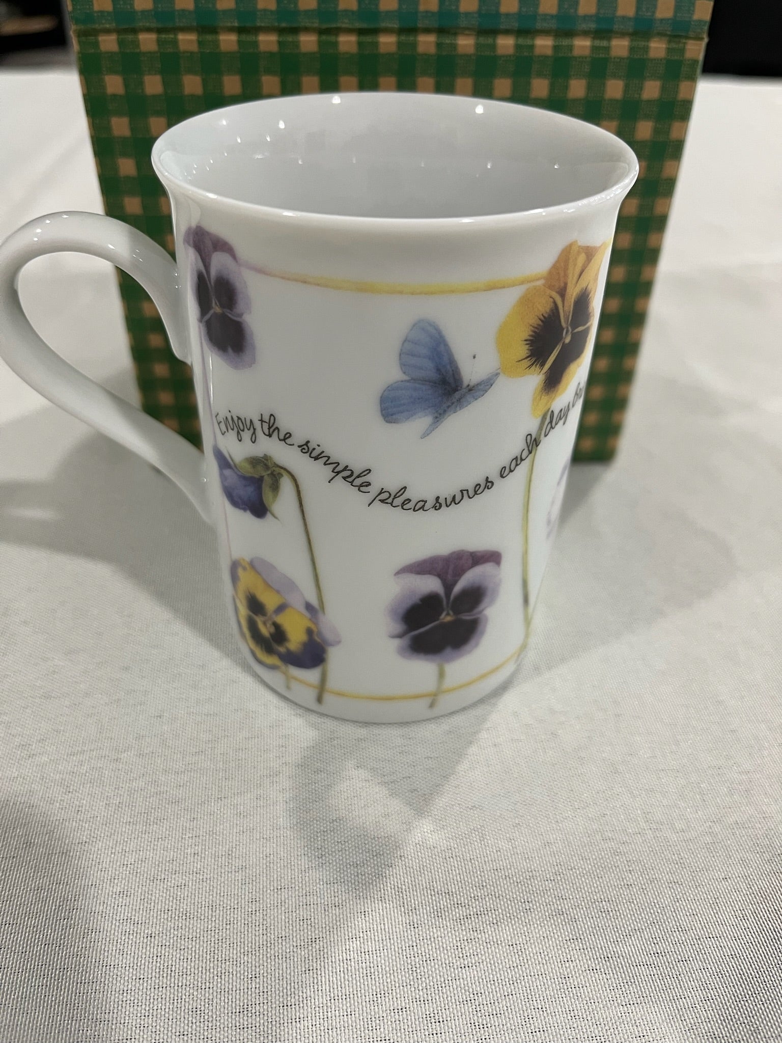 Coffee Mug “Enjoy The Simple Pleasures Each Day Brings” image 1