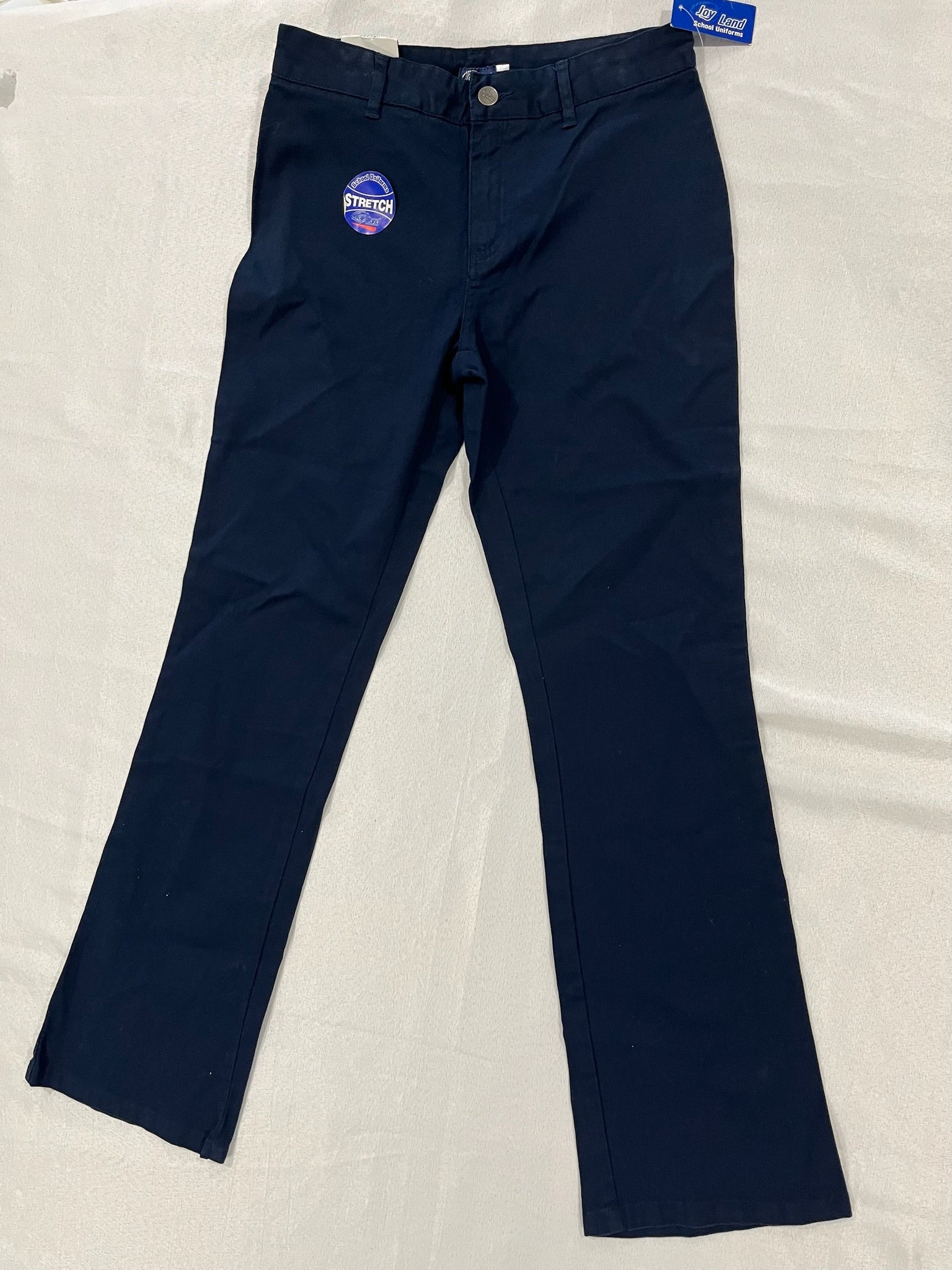 Girls Navy Blue School Uniform Pants image 0