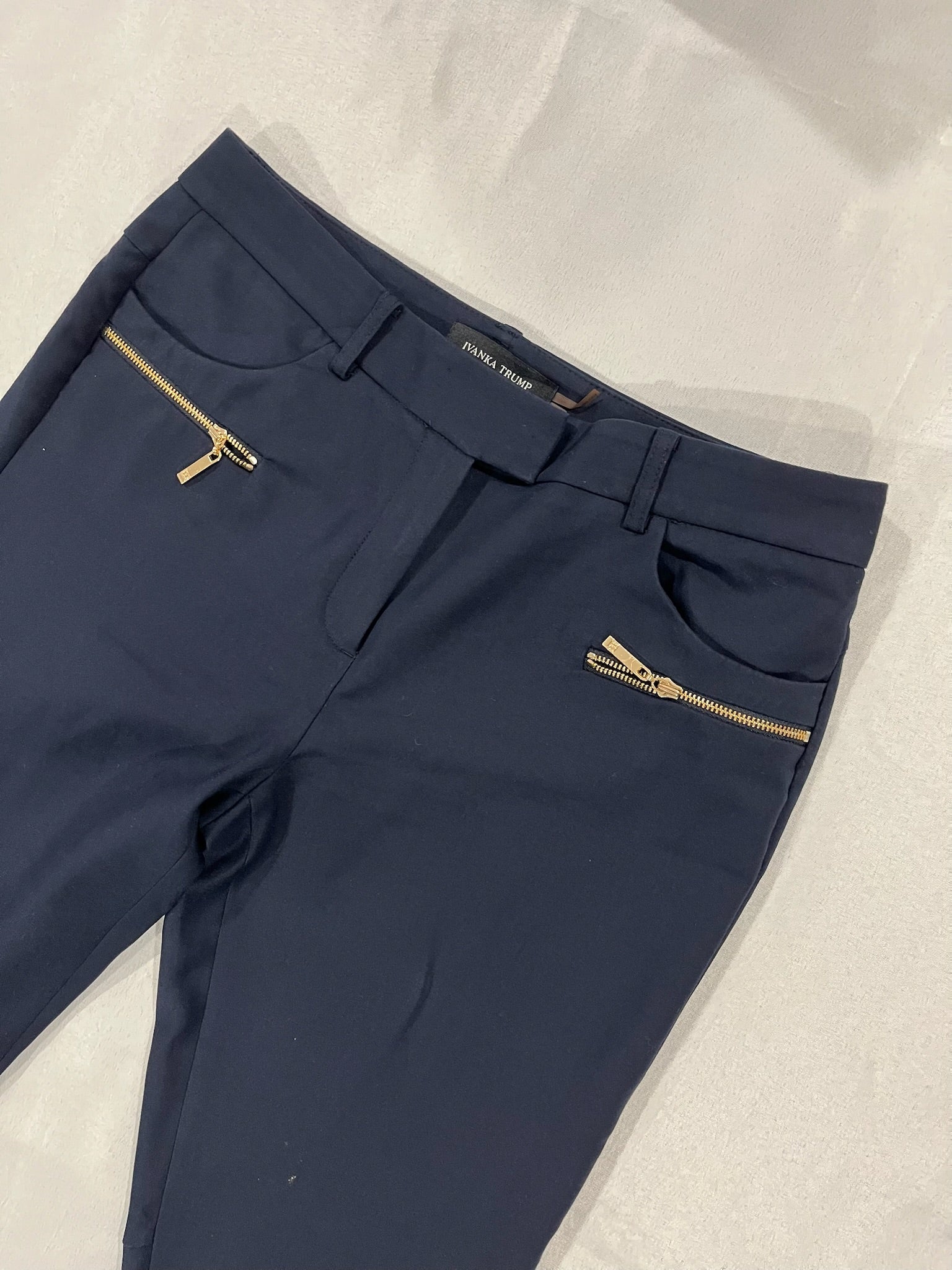Women’s Navy Blue Slacks image 1