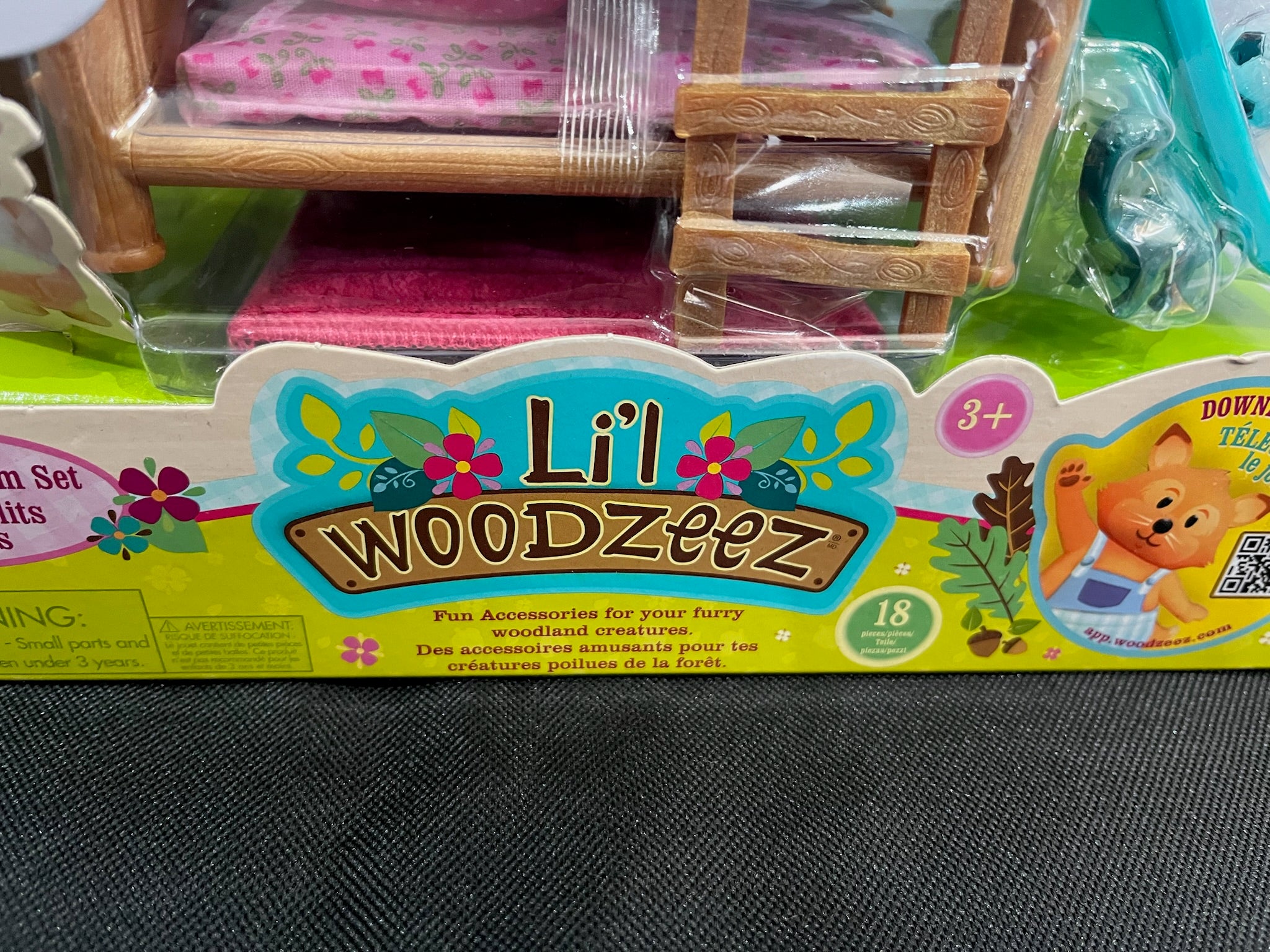 Lil Woodzeez Bunk Bed Bedroom Toy Set image 1