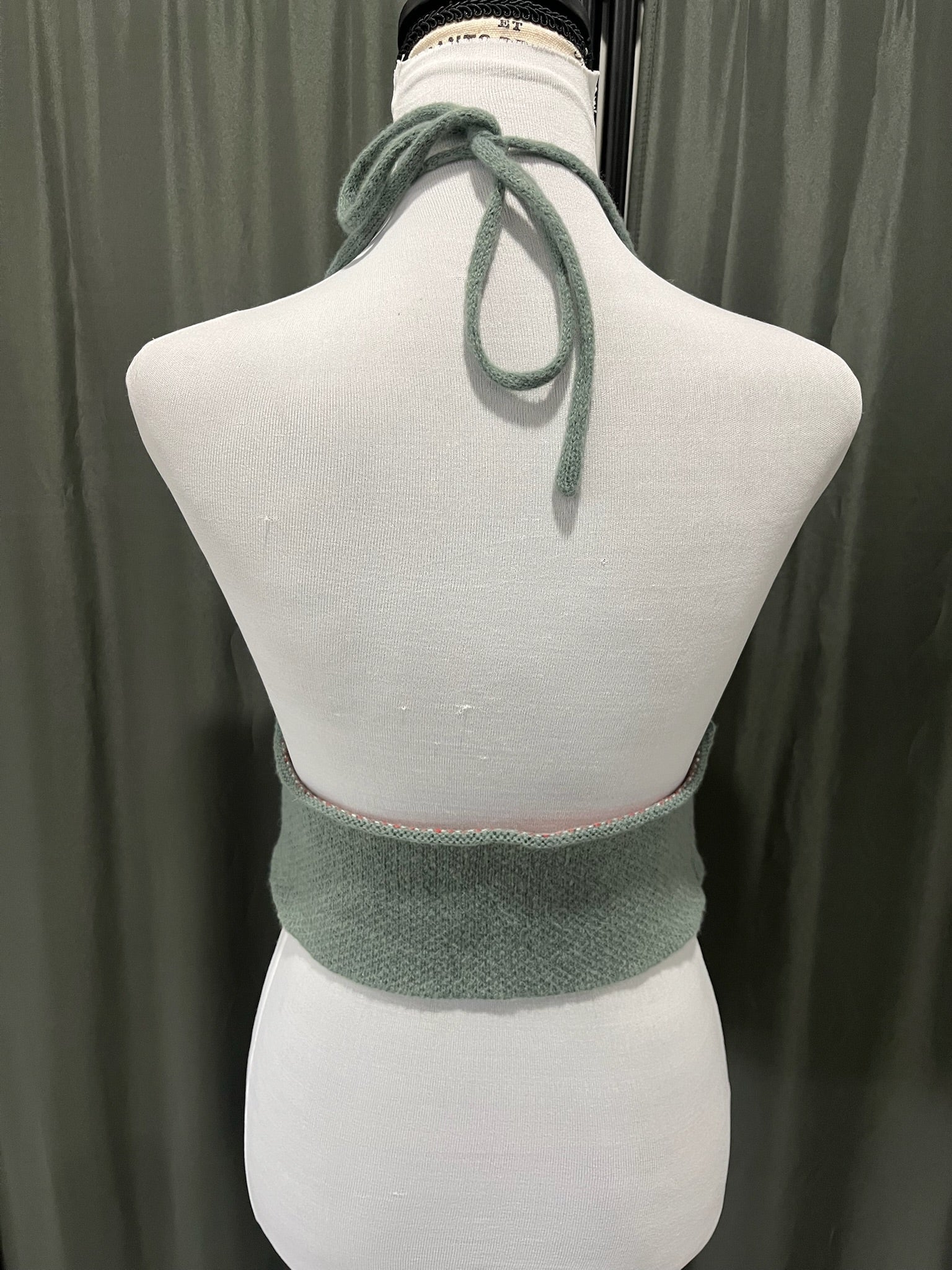 Women’s Grey Mushroom Crop Top image 3