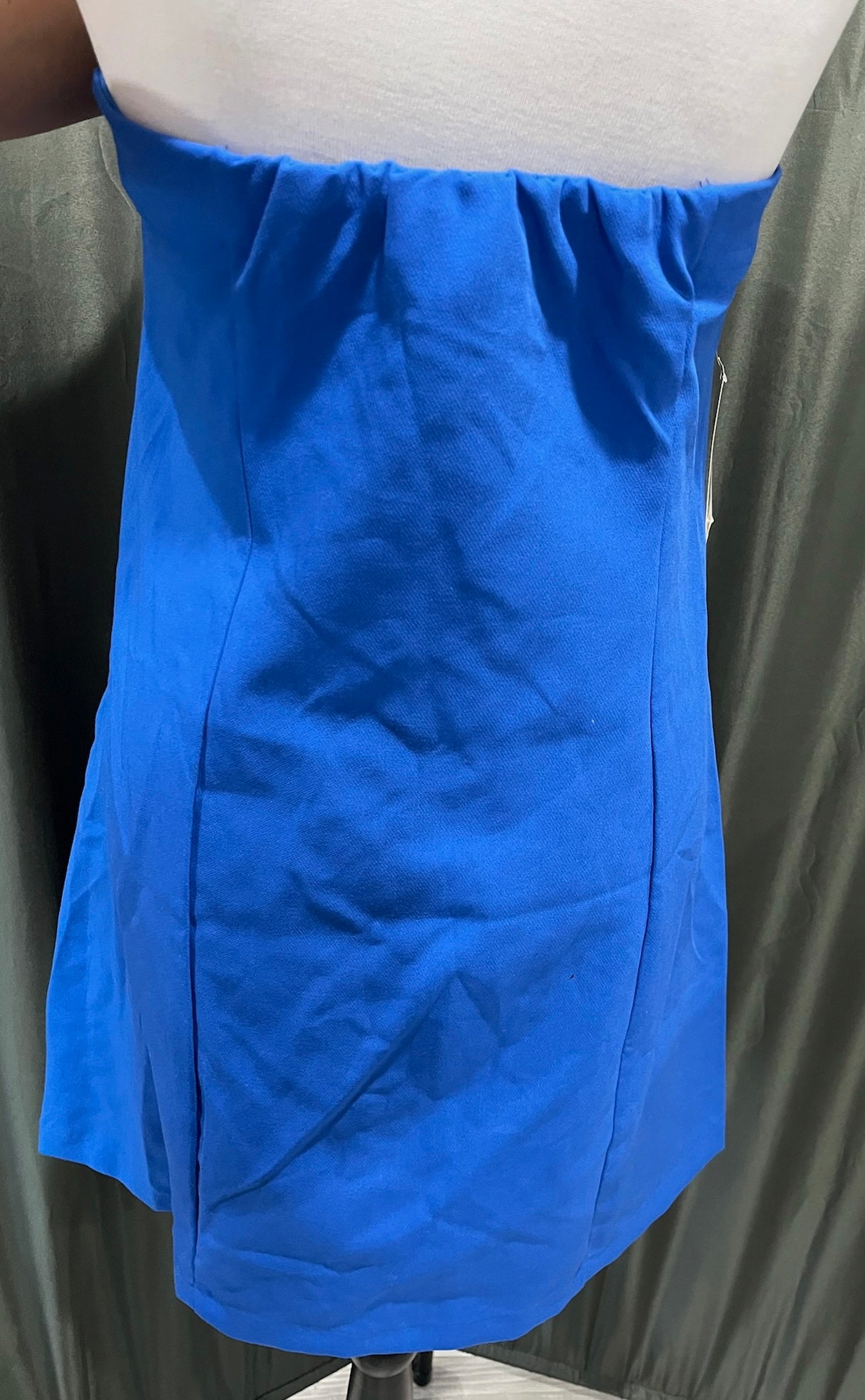 Blue Tube Top Dress image 1
