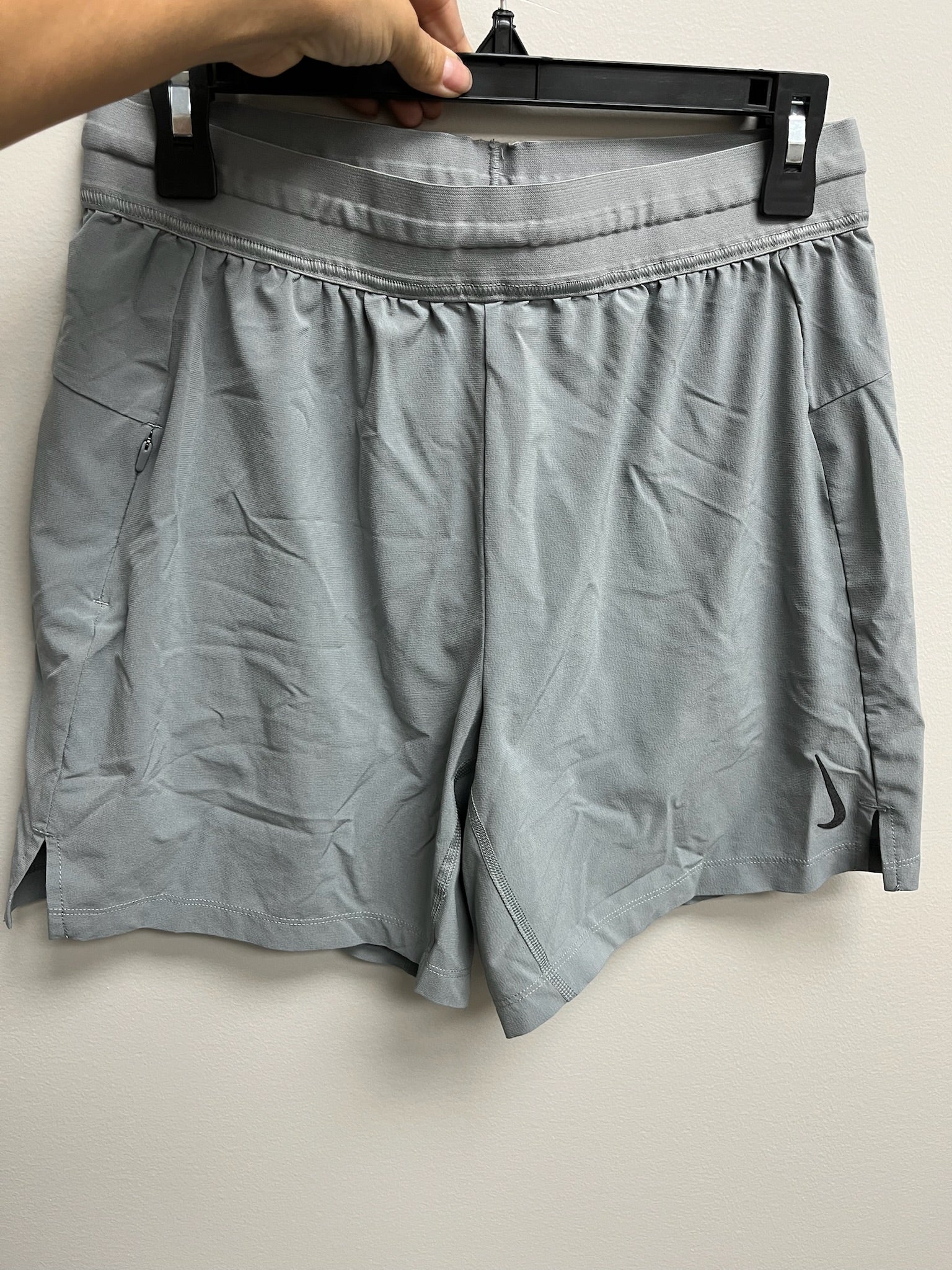 Women’s Grey Athletic Yoga Shorts