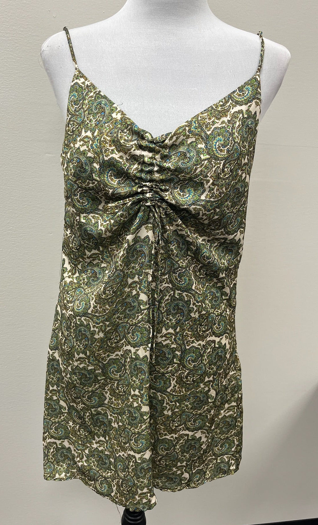 Used Women’s Green Boho Dress