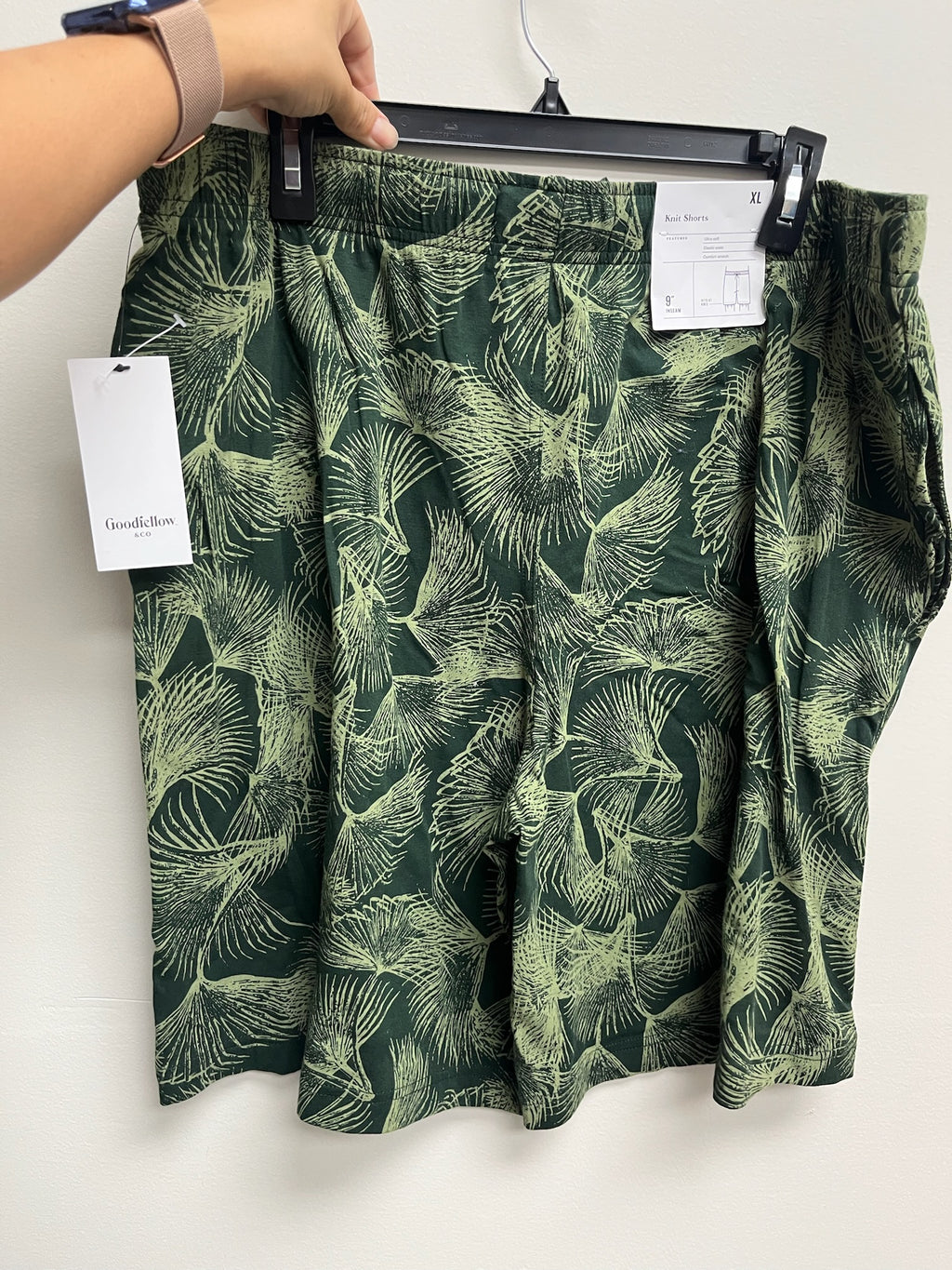 New Men’s Green Shorts