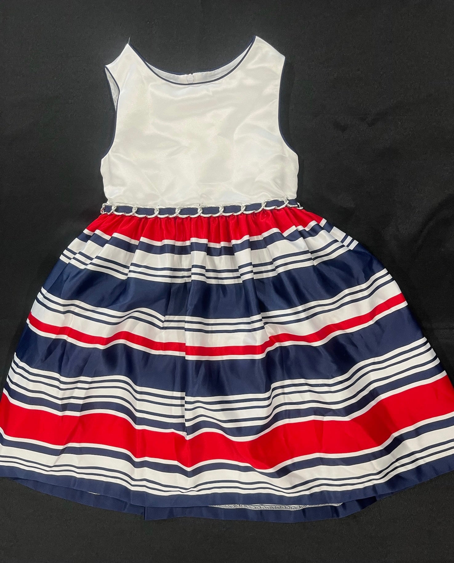 Girls Red White & Blue Dress image 0