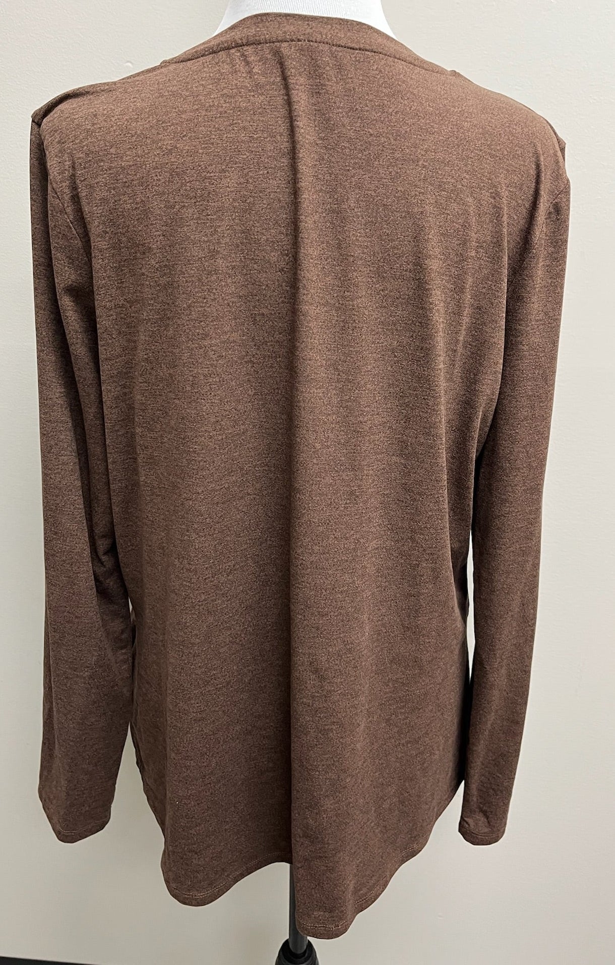 Used Women’s Brown Long Sleeve Shirt