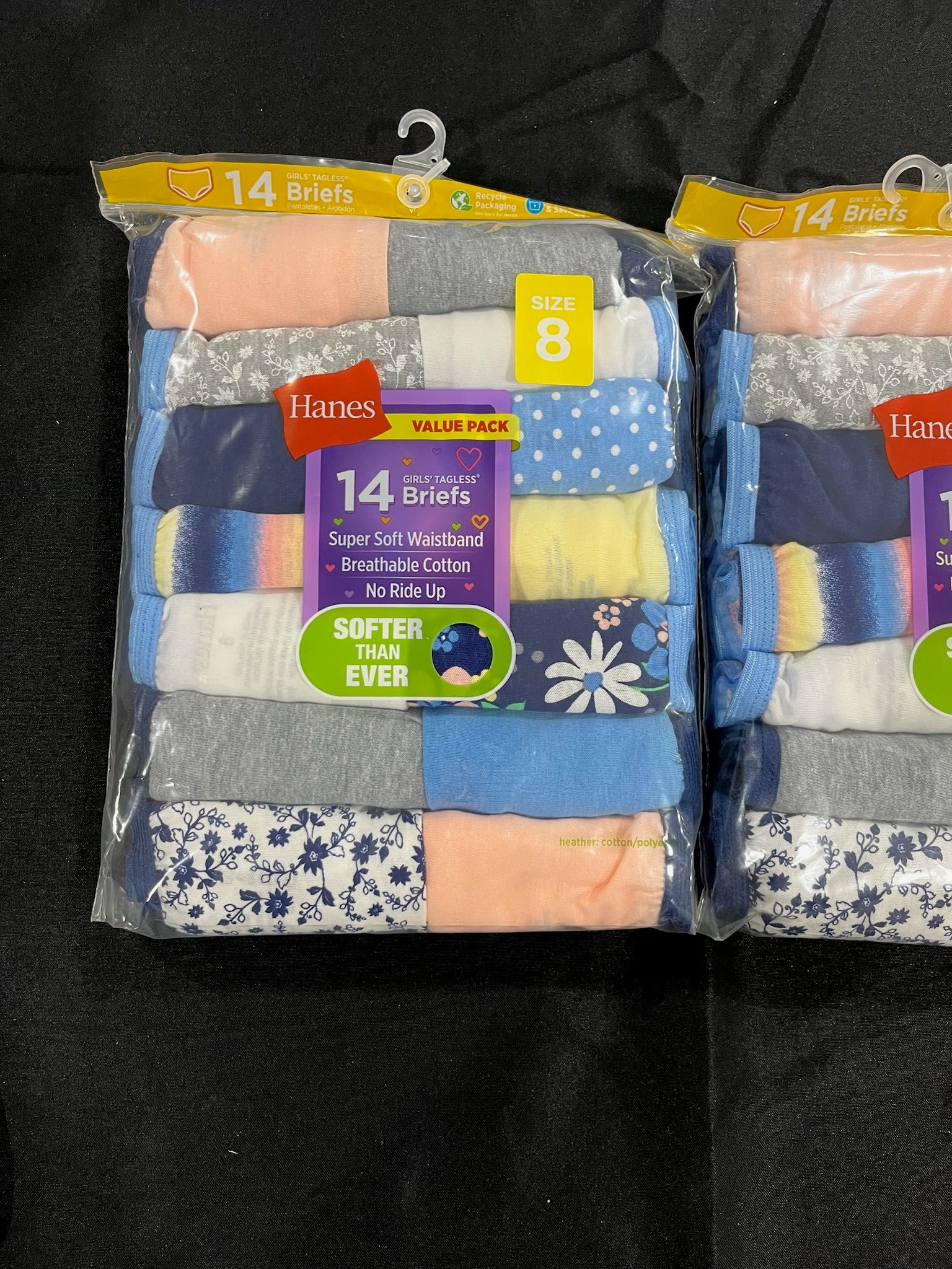 Girls Hanes 14 Pack Brief Underwear  image 0