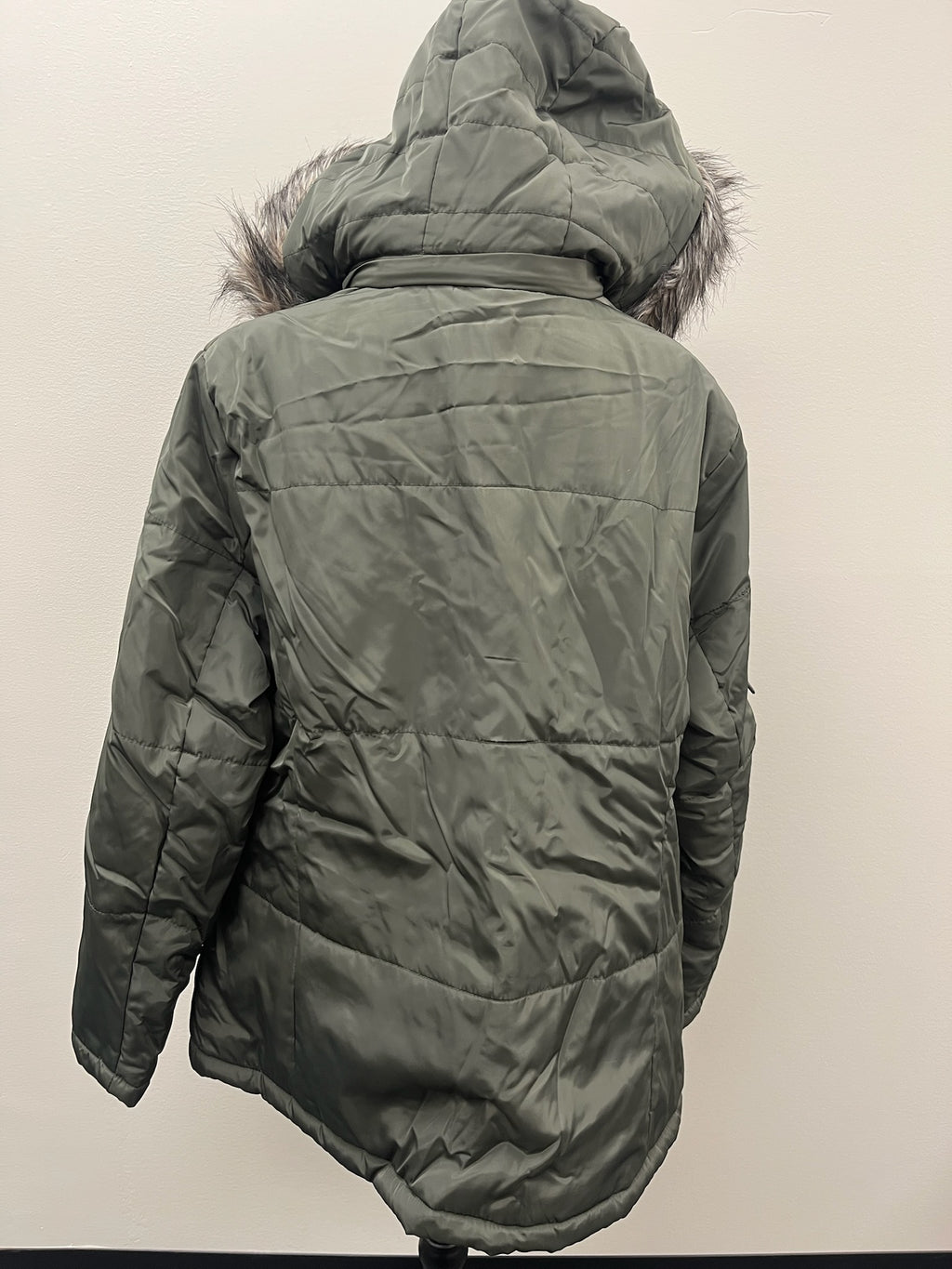 Women’s Green Puffer Jacket