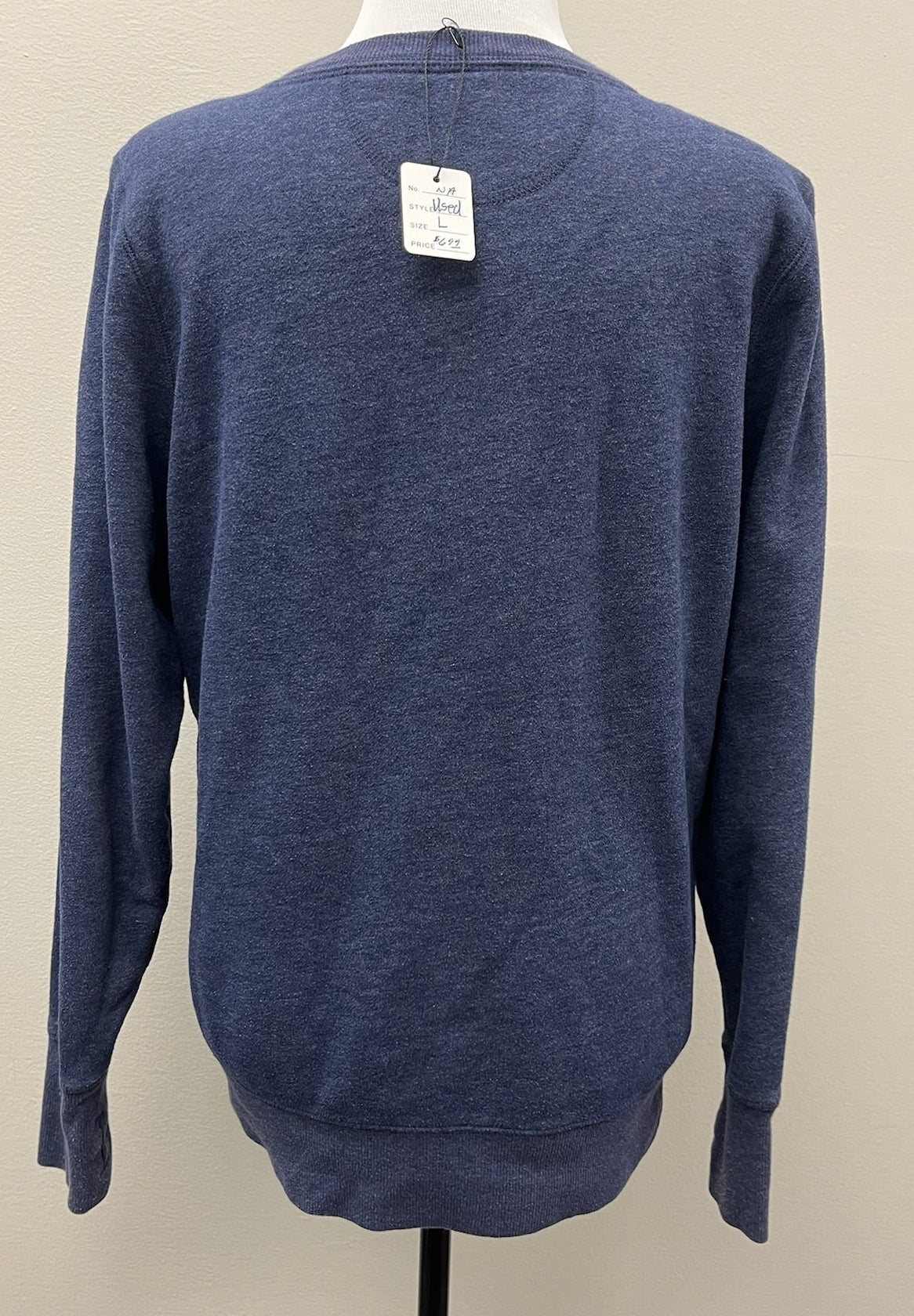 Used Women’s Blue Crewneck Sweater