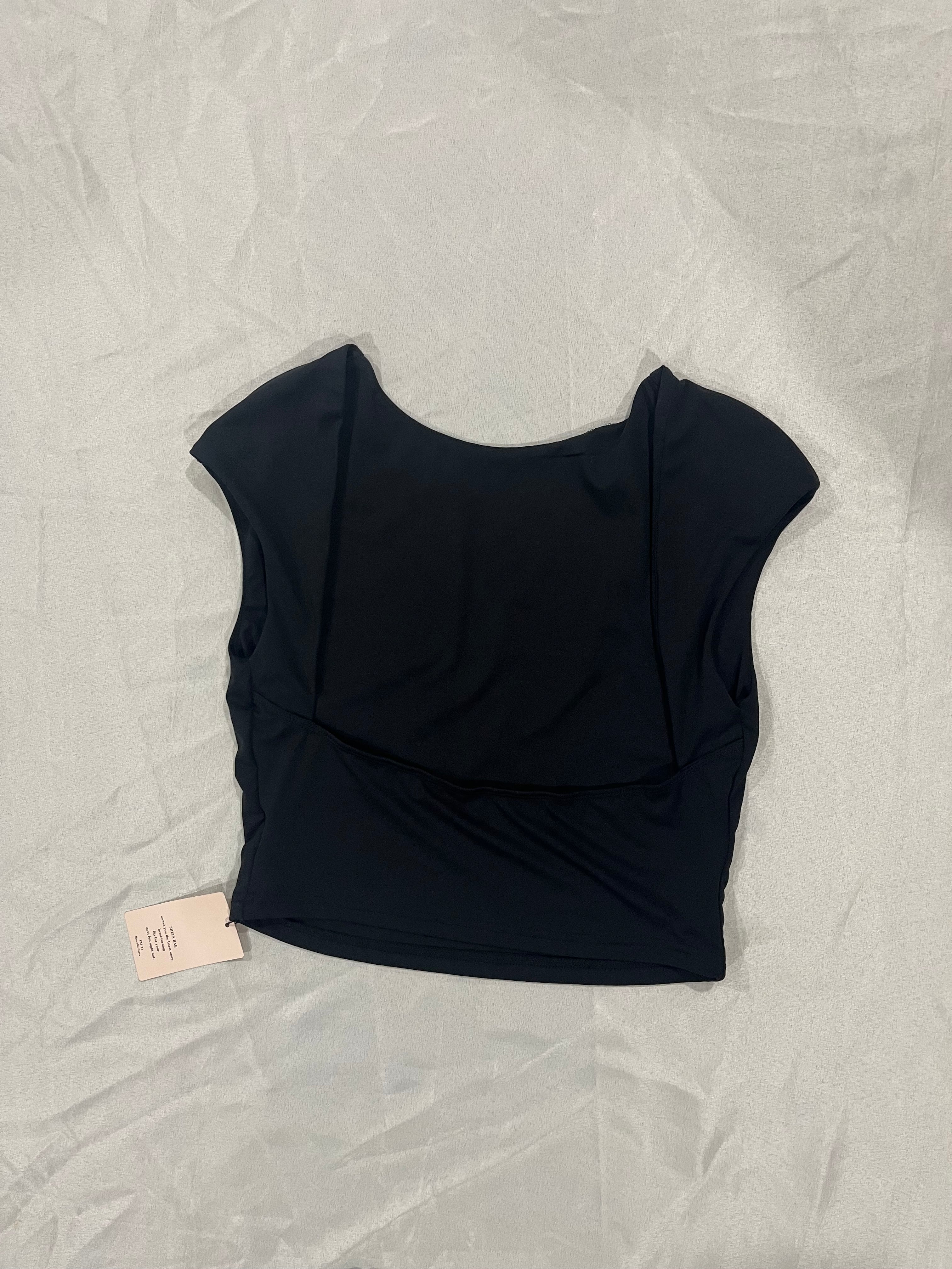 Black Crop Top image 1