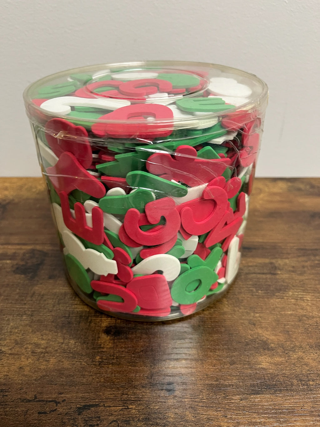 Christmas Foam Craft Letters & Shapes