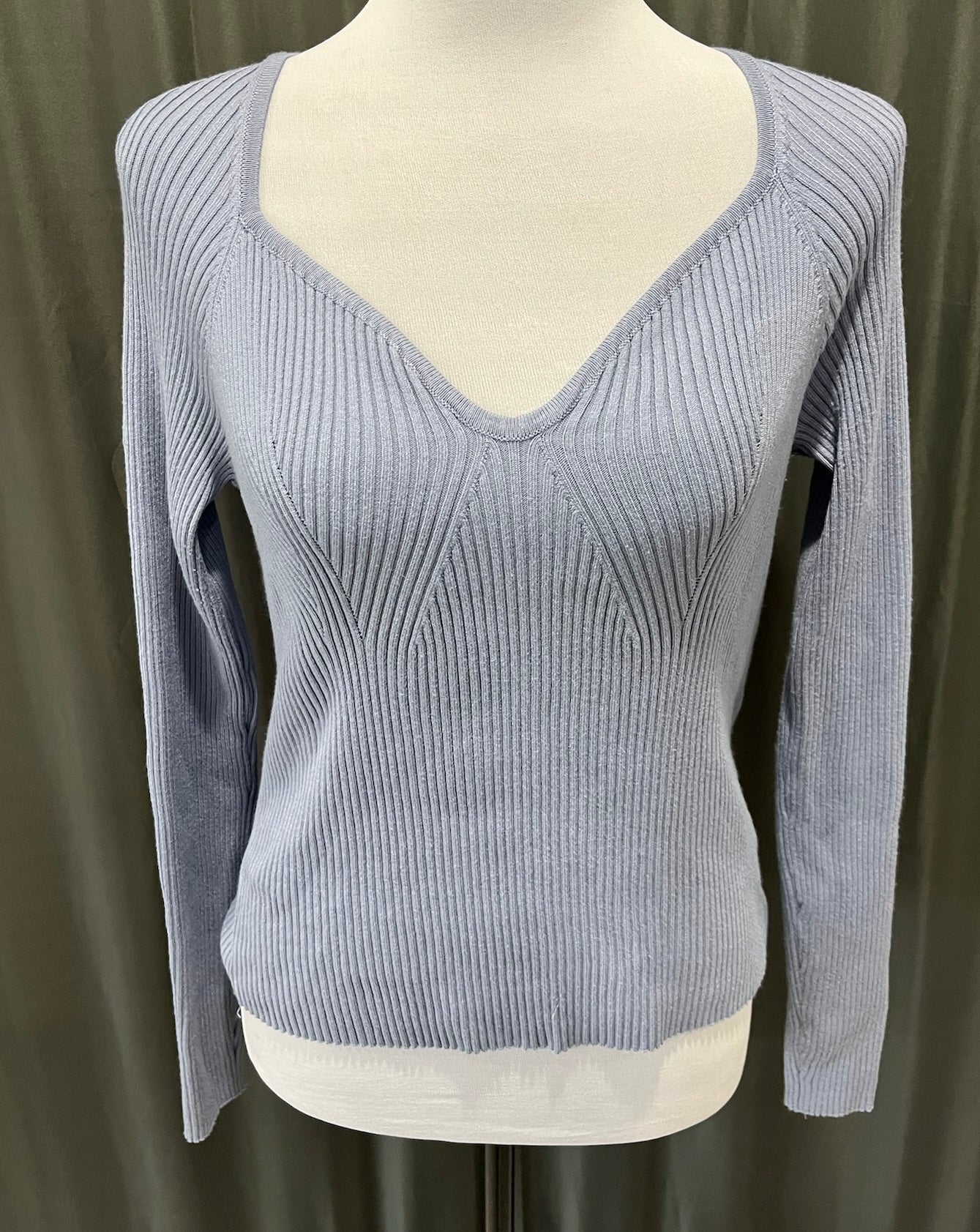 Women’s Blue Long Sleeve Shirt image 0