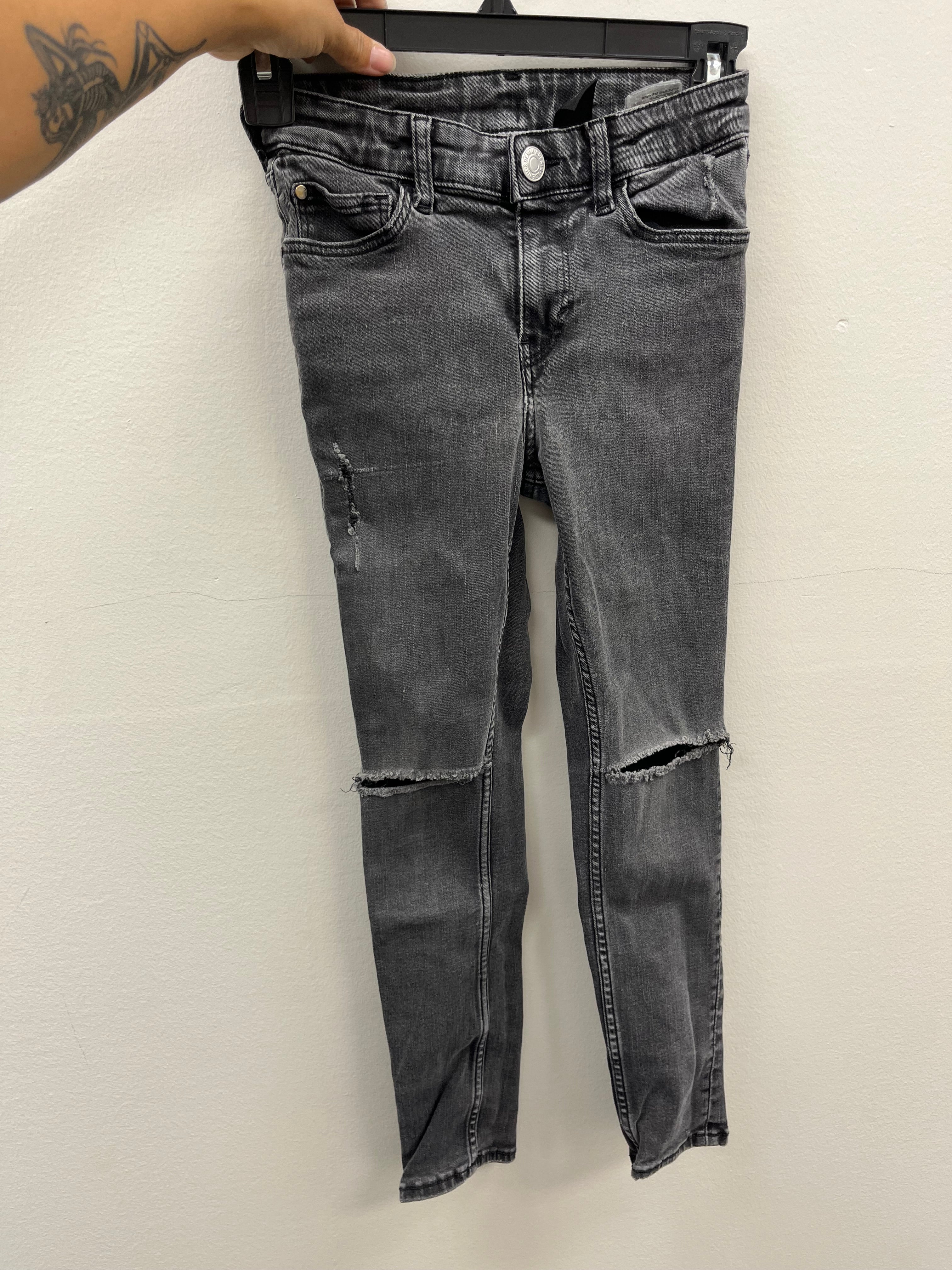 Used Kids Unisex Ripped Jeans