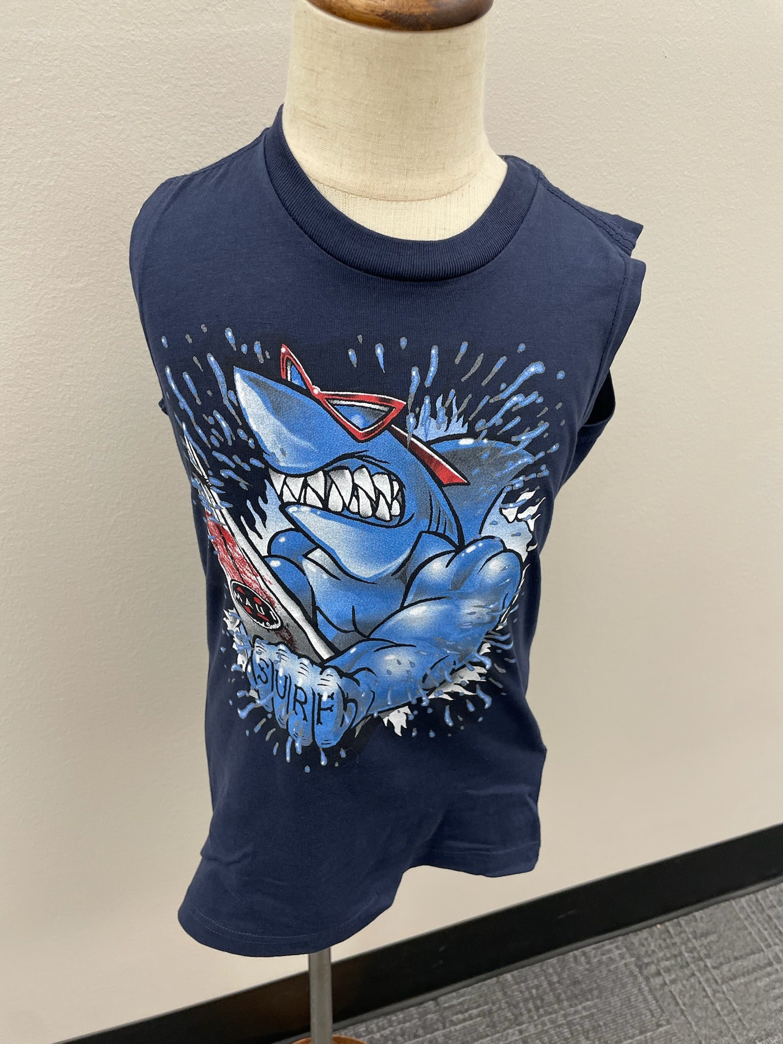Boys Blue Tank Top