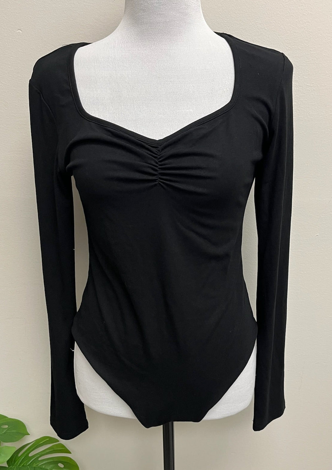 New Women’s Black Bodysuit