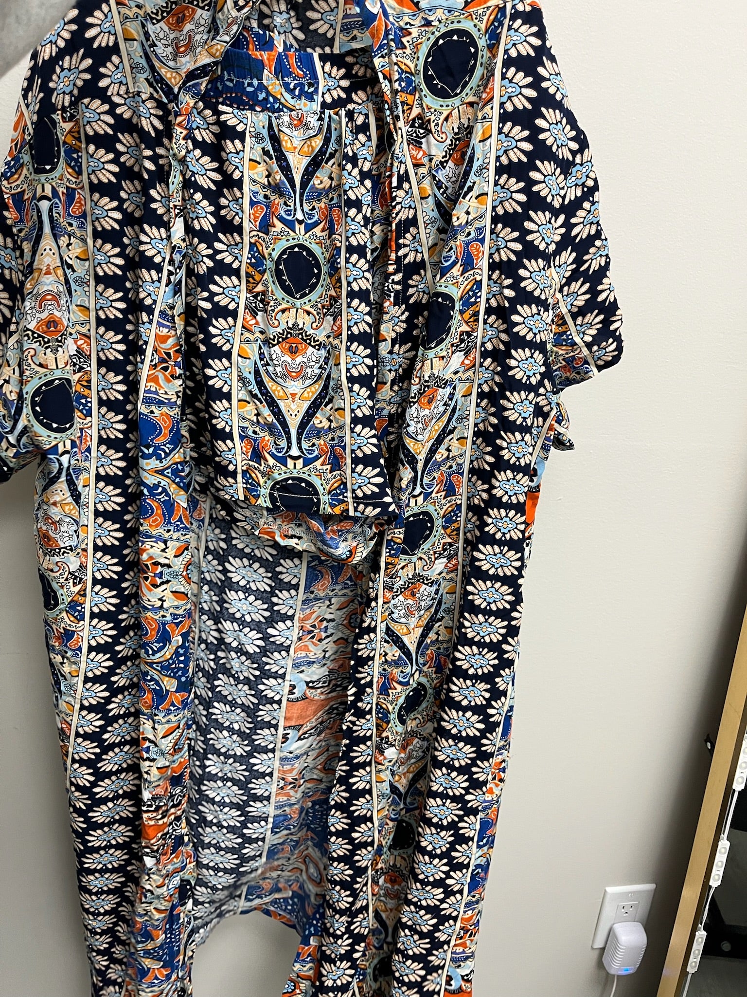 Women’s Boho Two Piece Cardigan & Shorts Set