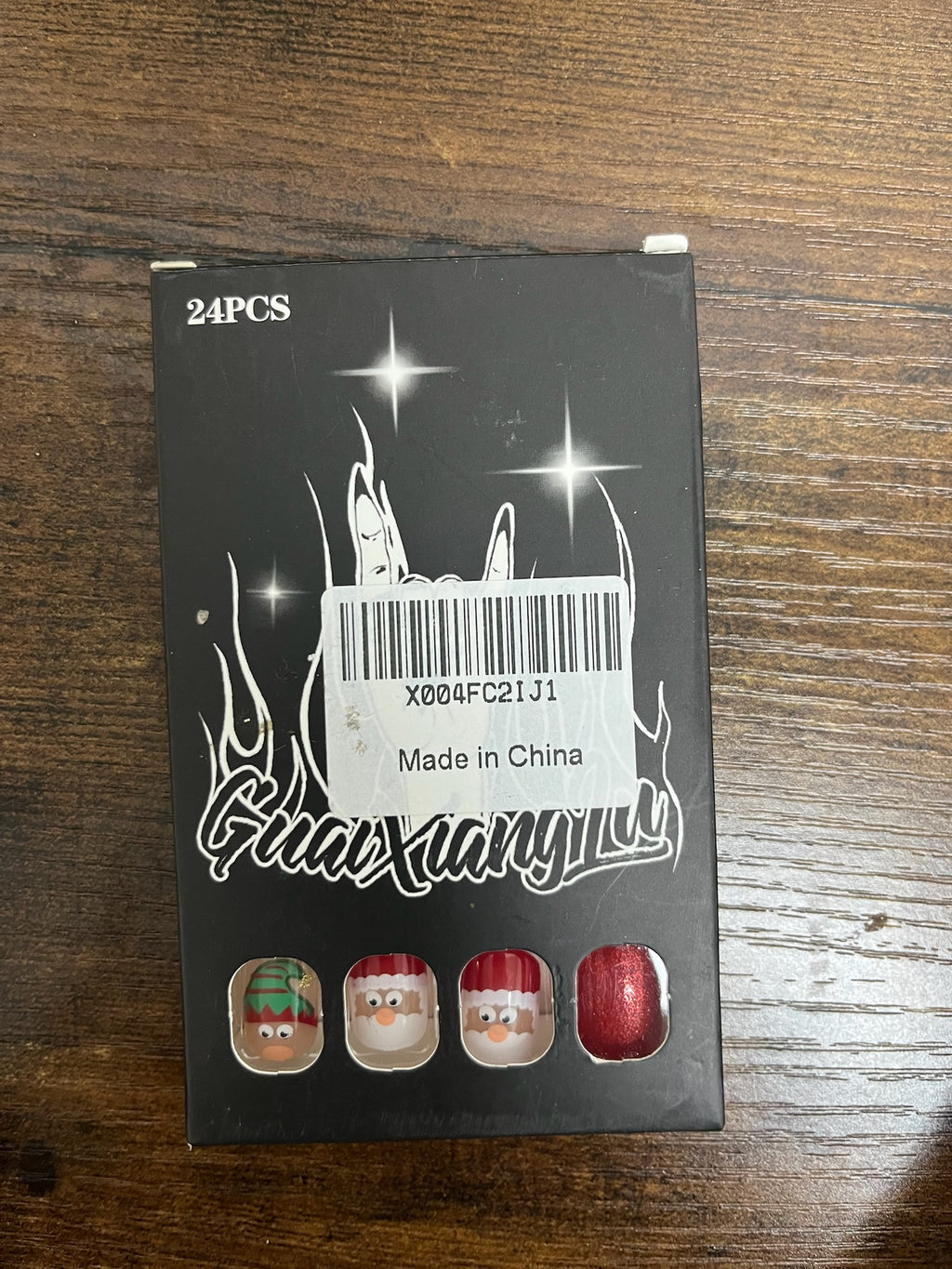 New Christmas Santa & Elf Nail Set