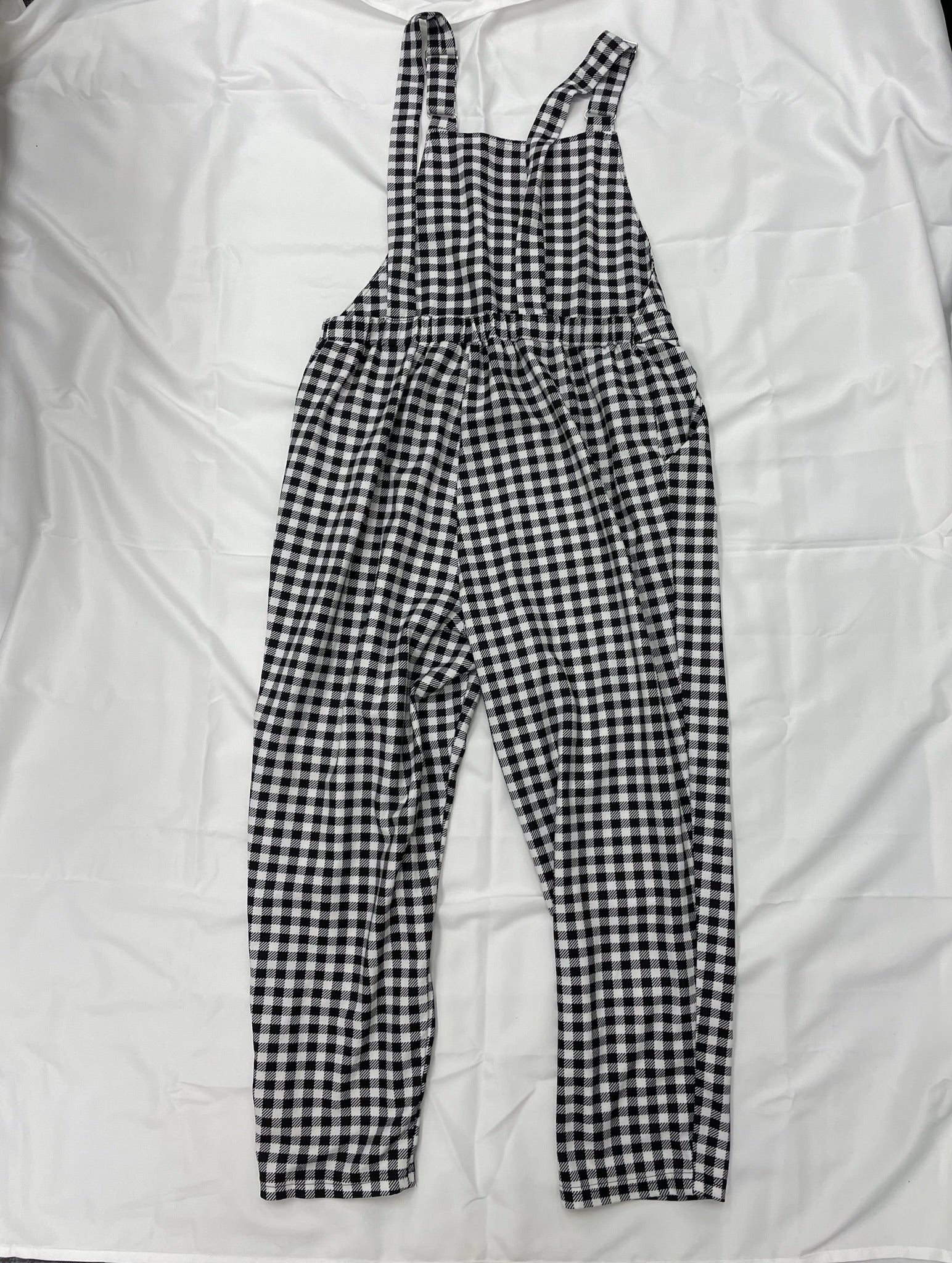 Women’s Flannel Jumpsuit Overall