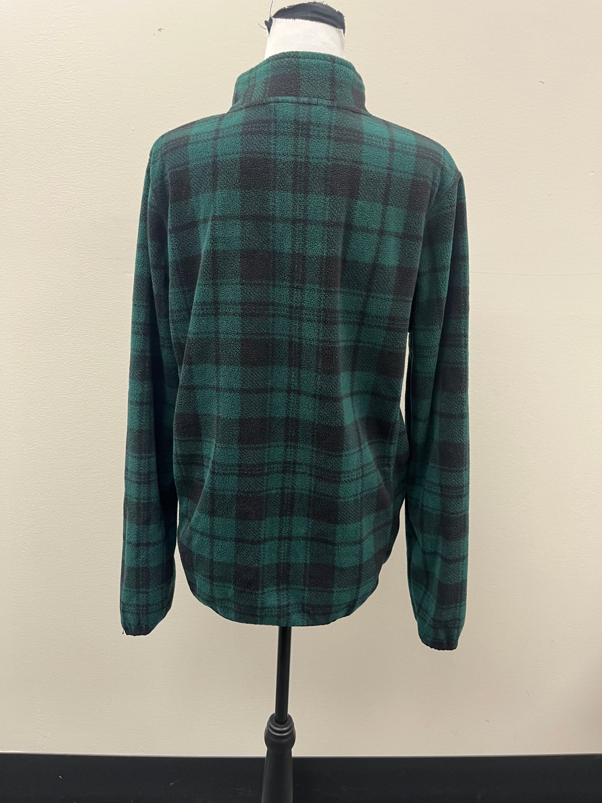 Used Women’s Green Flannel Sweater