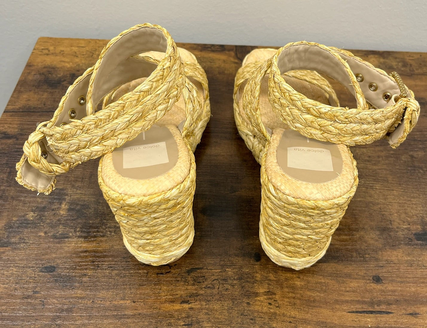 New Women’s Beige Wedges