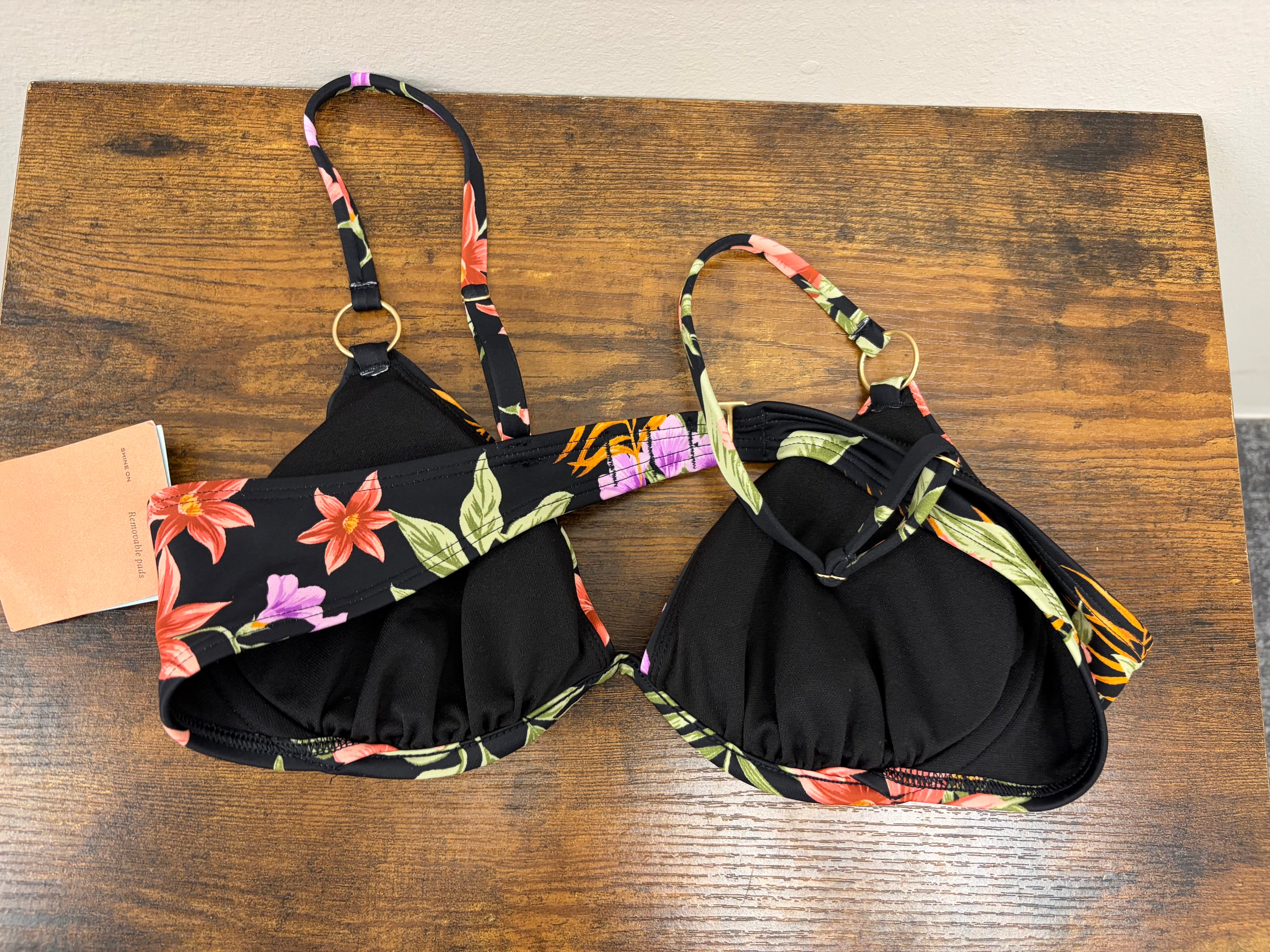 New Women’s Floral Swim Top