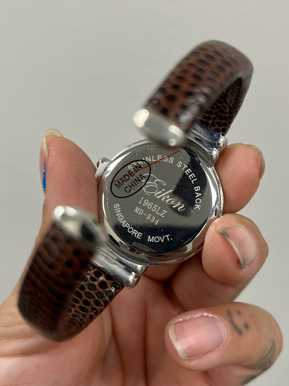 New Brown Bangle Cuff Watch