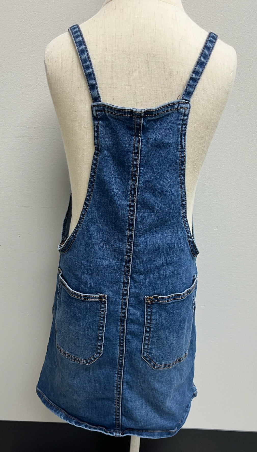 Used Girls Jean Overall Dress