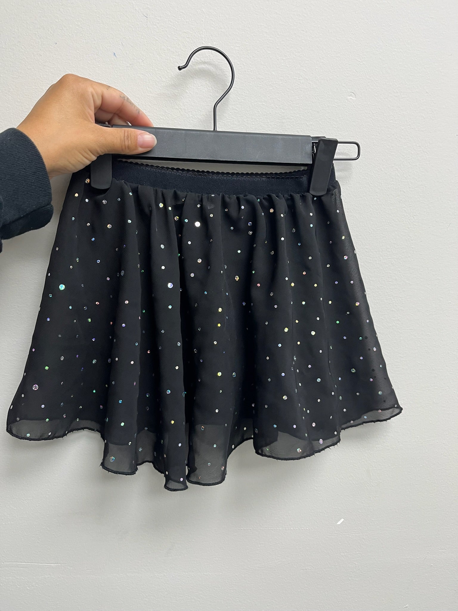 Used Girls Black Tutu Skirt