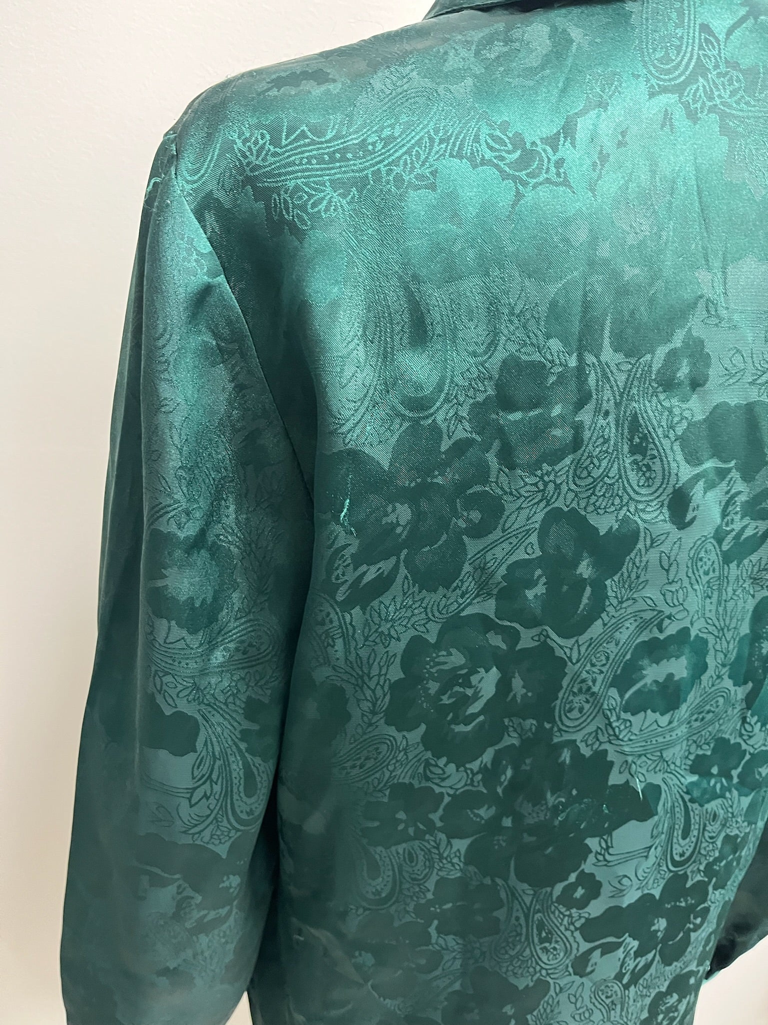 Women’s Green Button Up Shirt