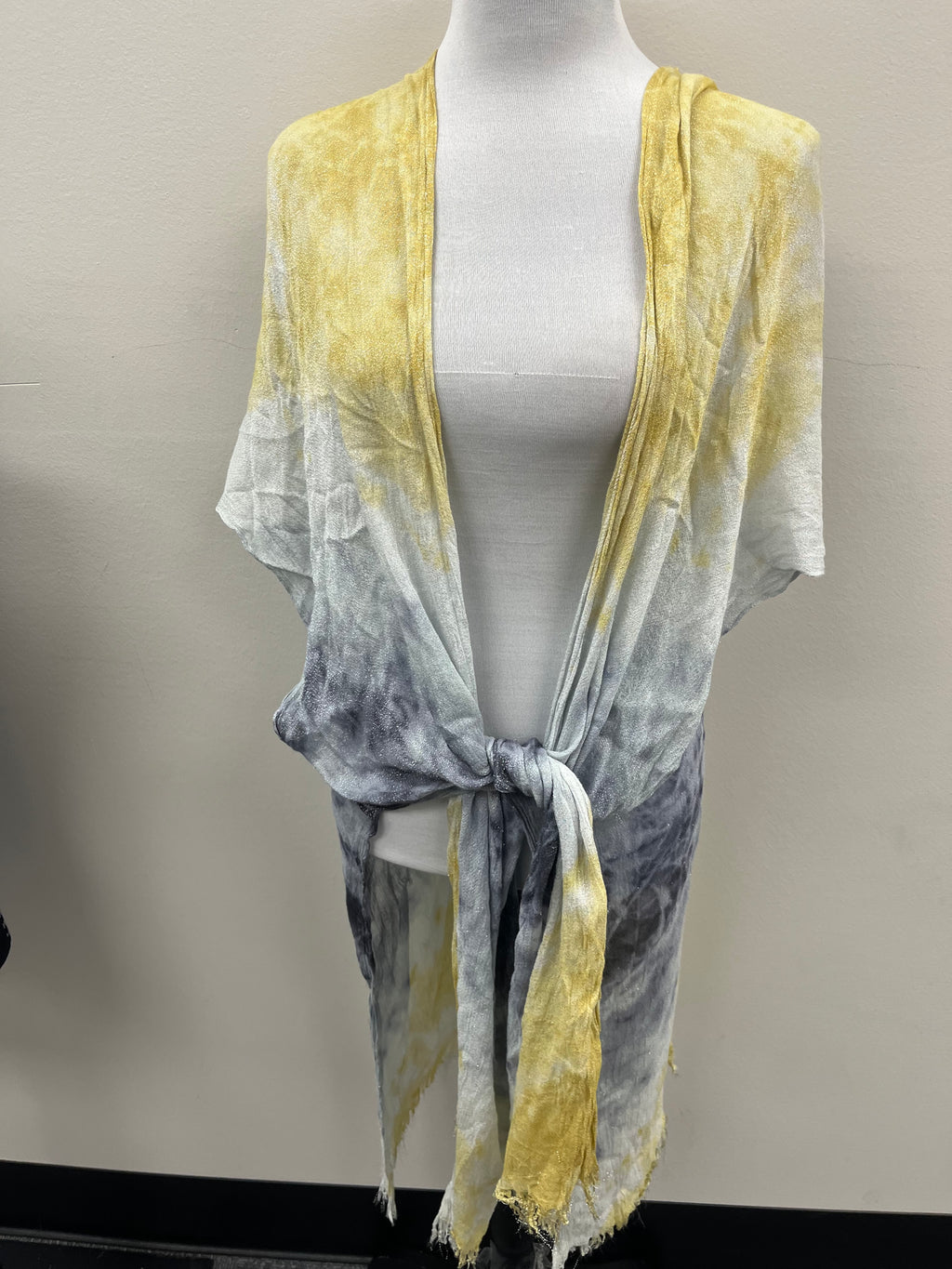 New women’s Tie Dye Tie Front coveralls