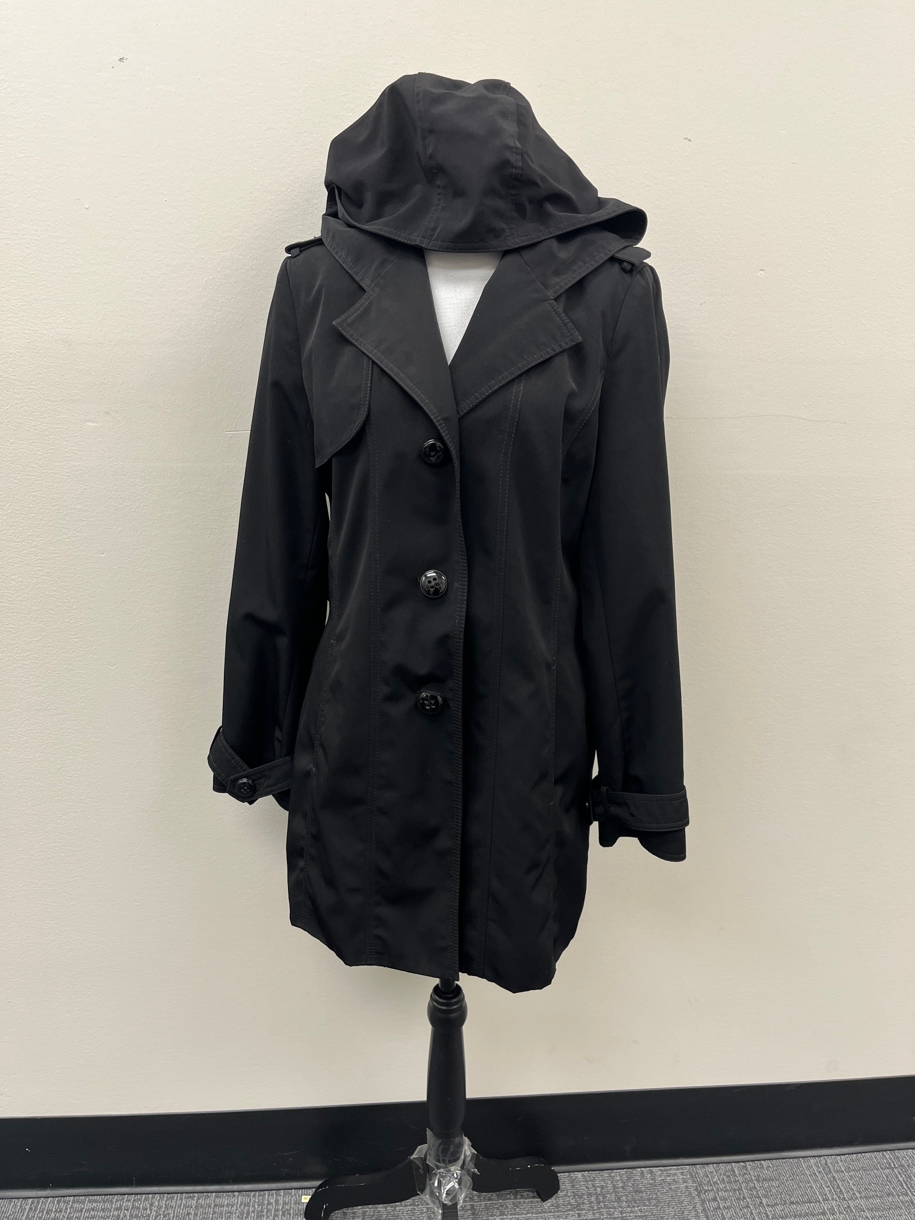 Used Women’s Black Jacket with Hood