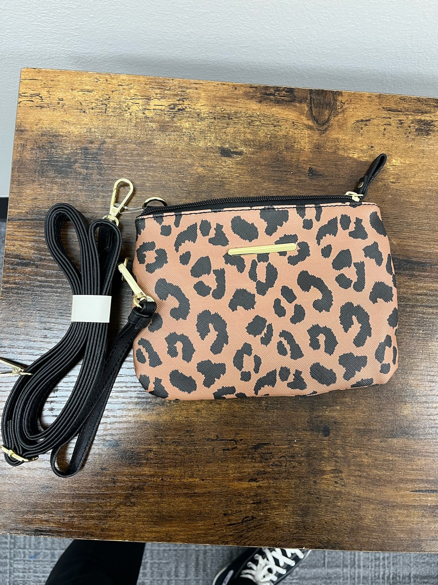 New 3 in 1 Leopard Tote Purse, Wallet & Small Purse