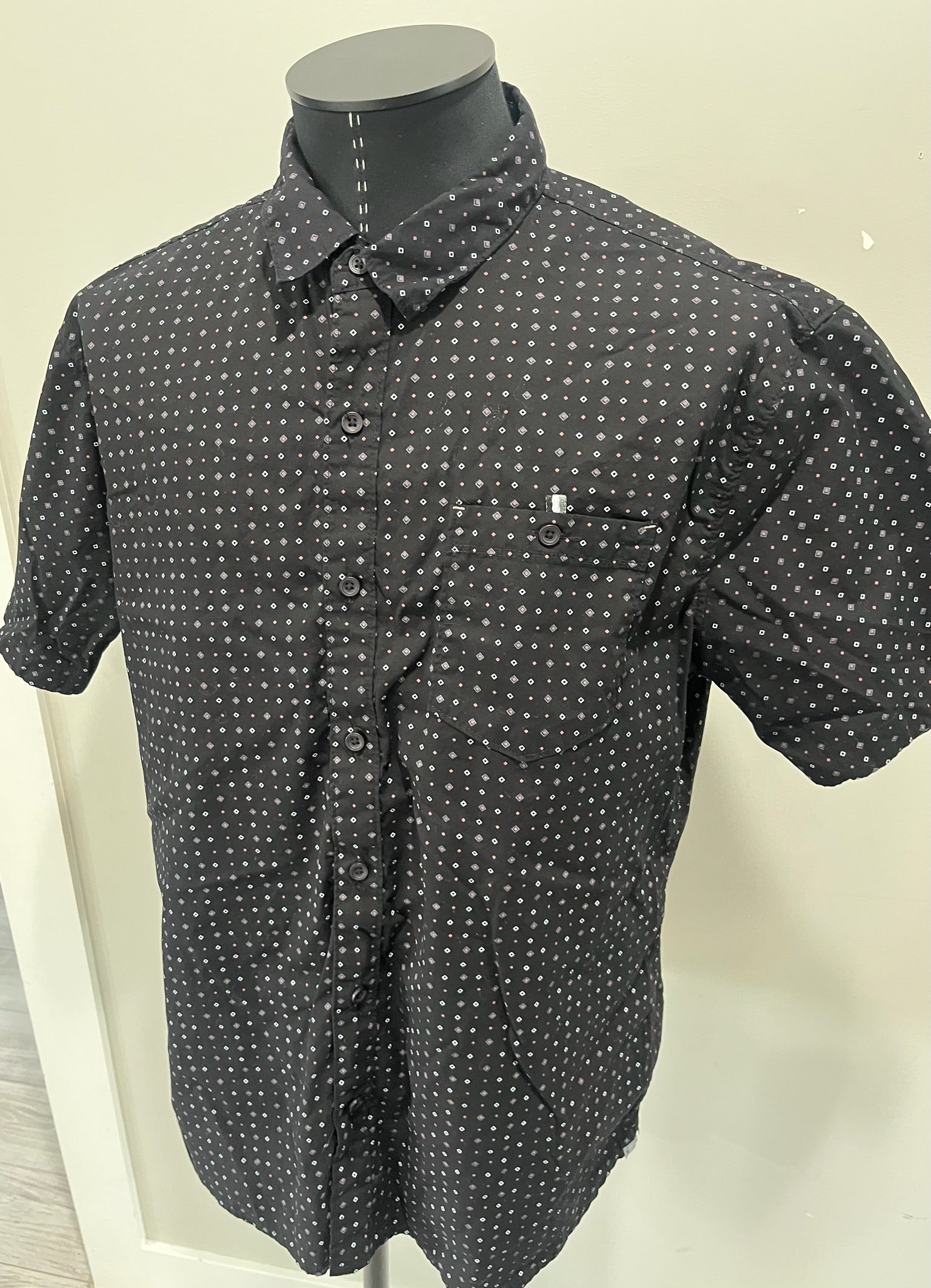 Men’s Black Button Up Shirt image 2