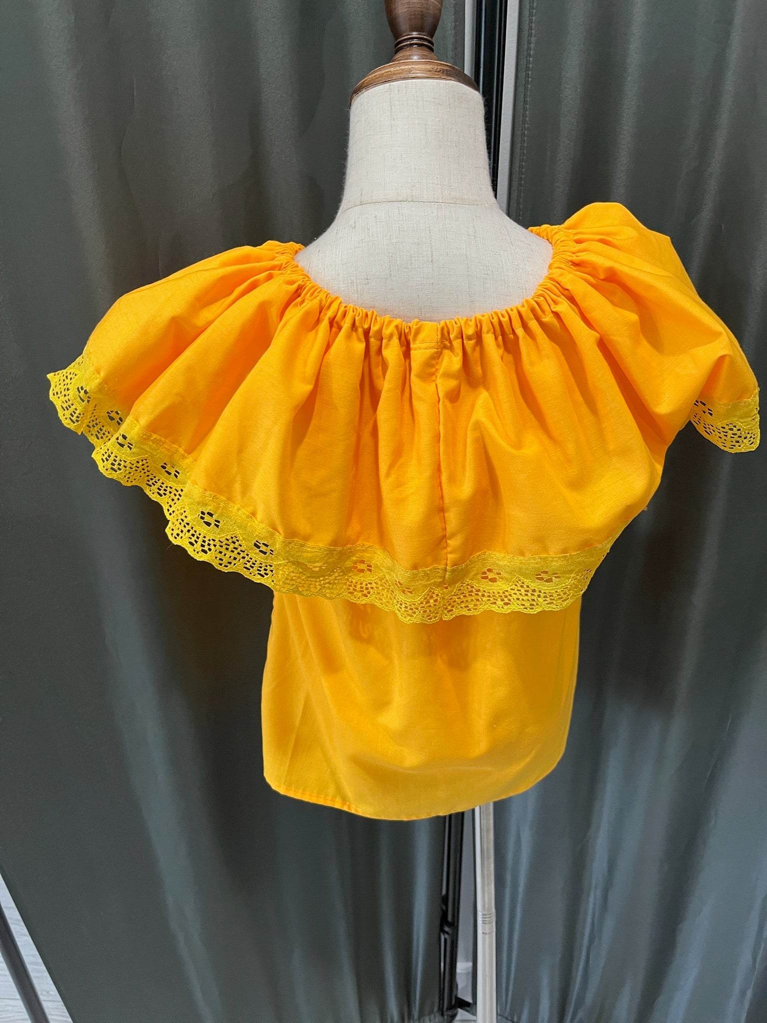 Girls Yellow Top image 3