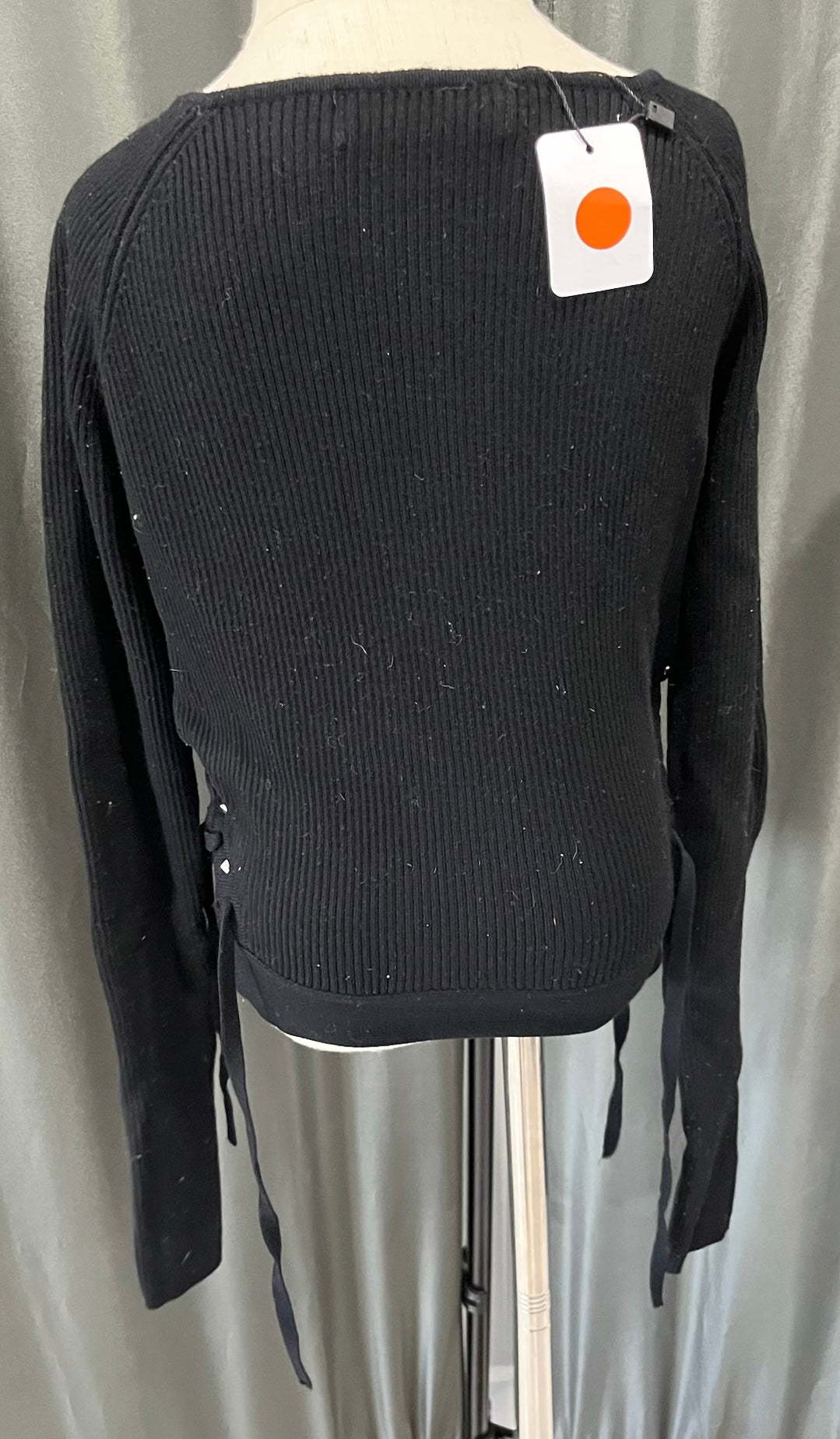 Girls Black Long Sleeve Shirt image 2