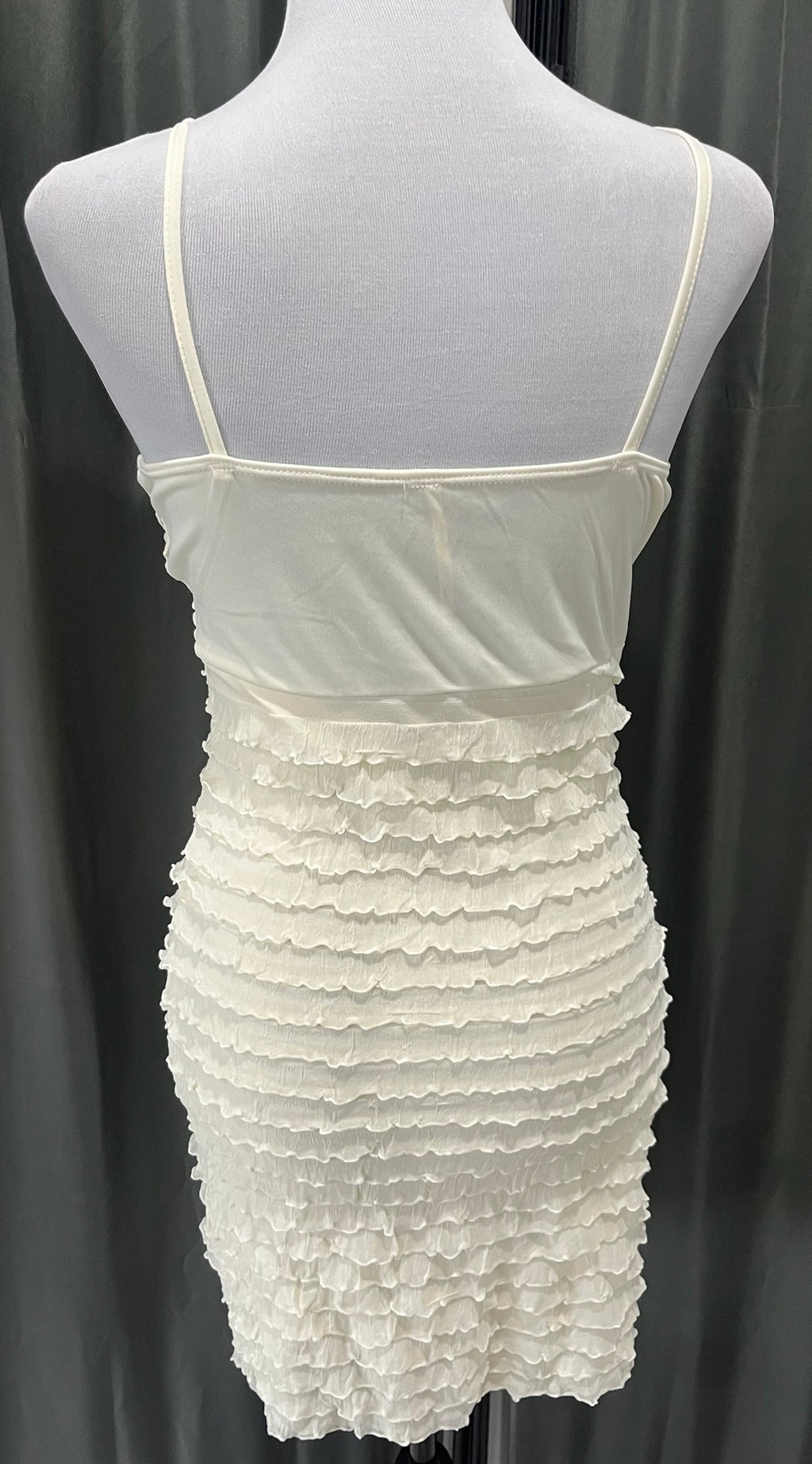 Women’s White Cream Dress image 1
