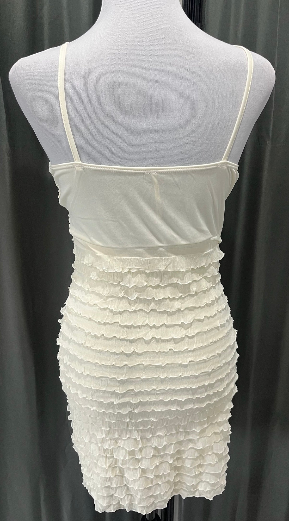 Women’s White Cream Dress image 1