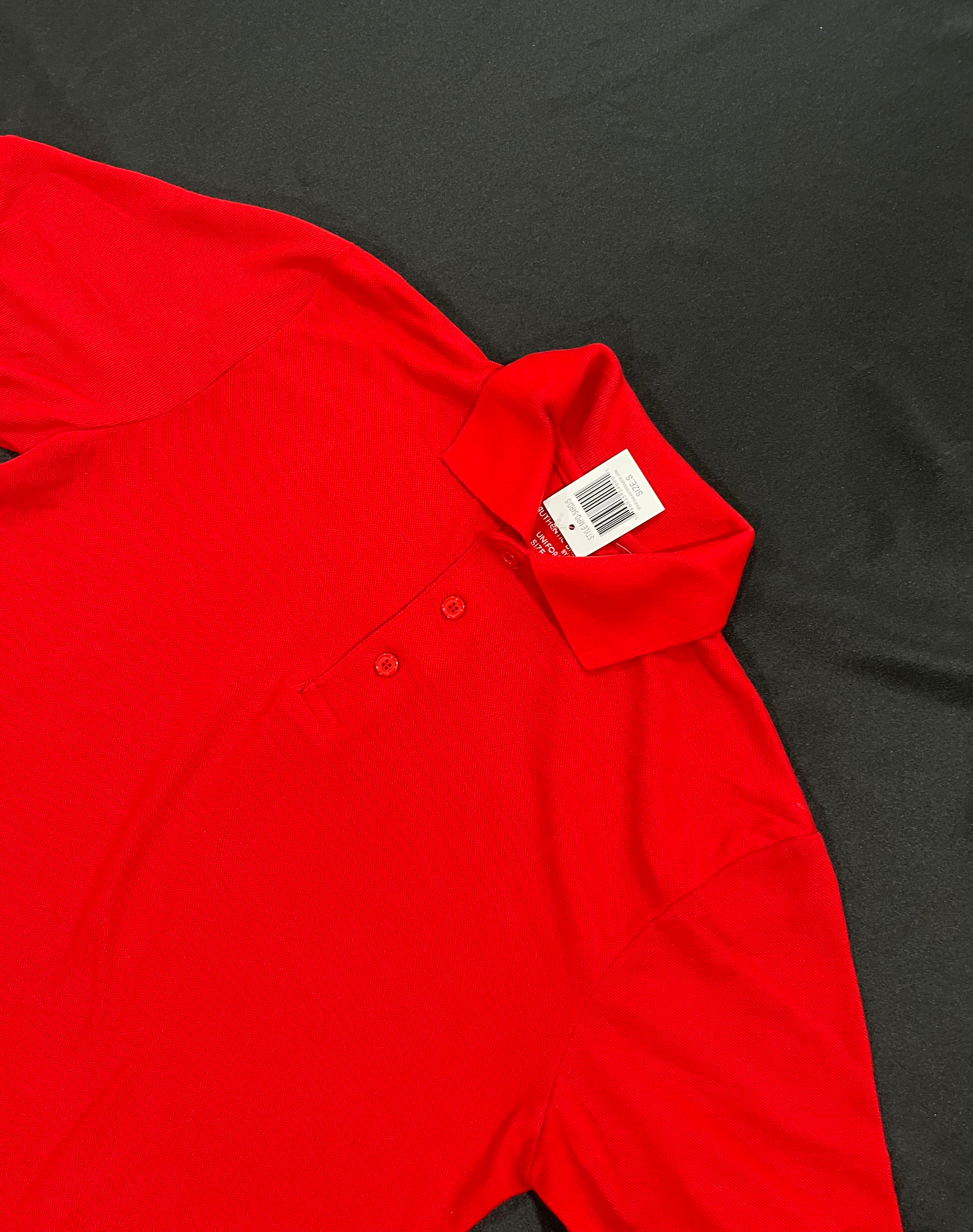 Red Uniform Polo Shirt  image 1