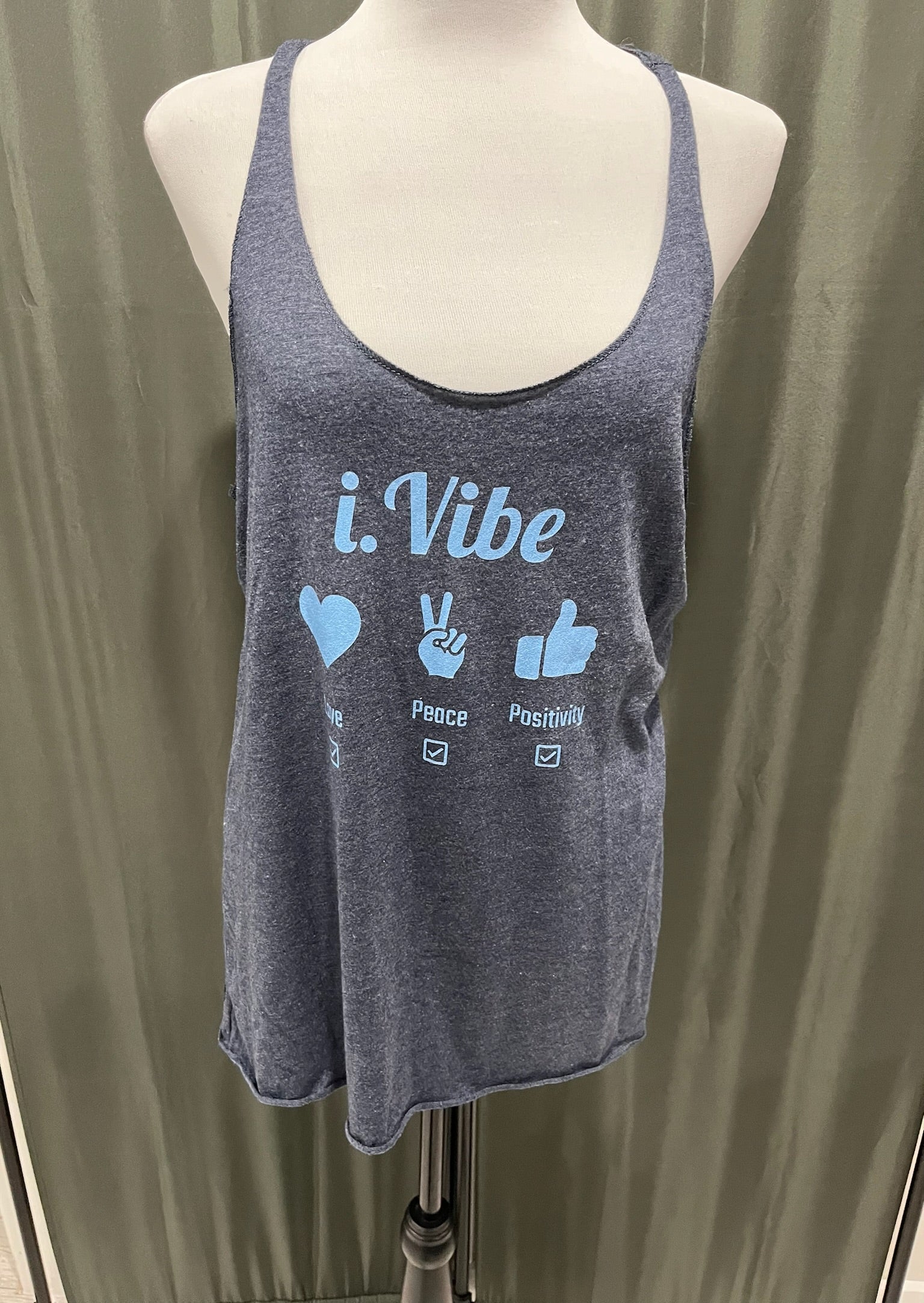 Women’s Blue i.Vibe Tank Top image 0