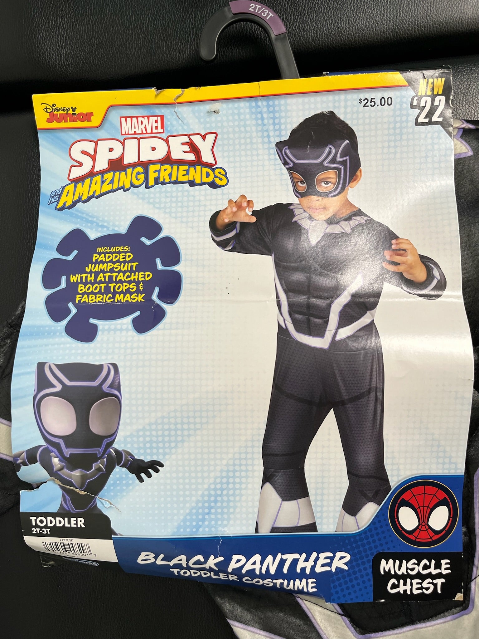 Black Panther Toddler Costume image 2