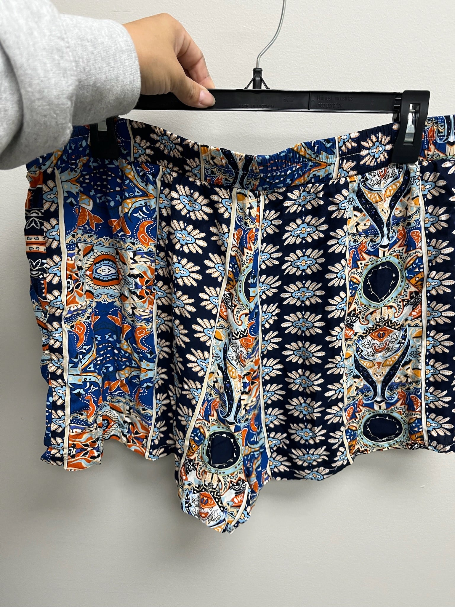 Women’s Boho Two Piece Cardigan & Shorts Set