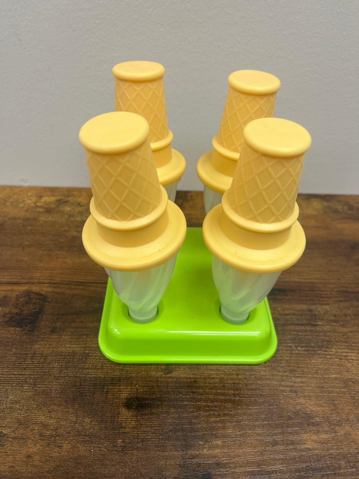 Used Plastic Ice Cream Molds