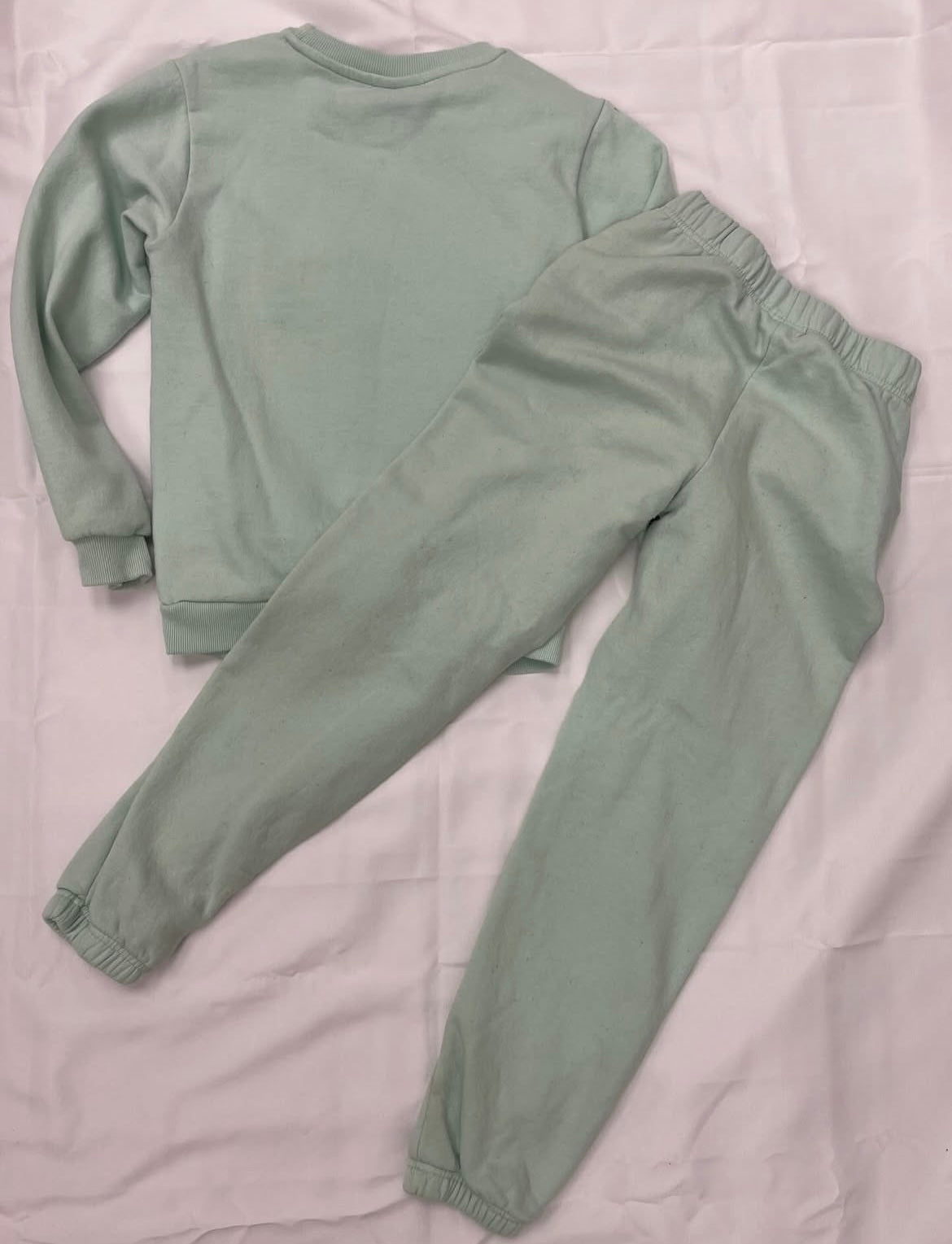 Used Two Piece Girls Sweatsuit