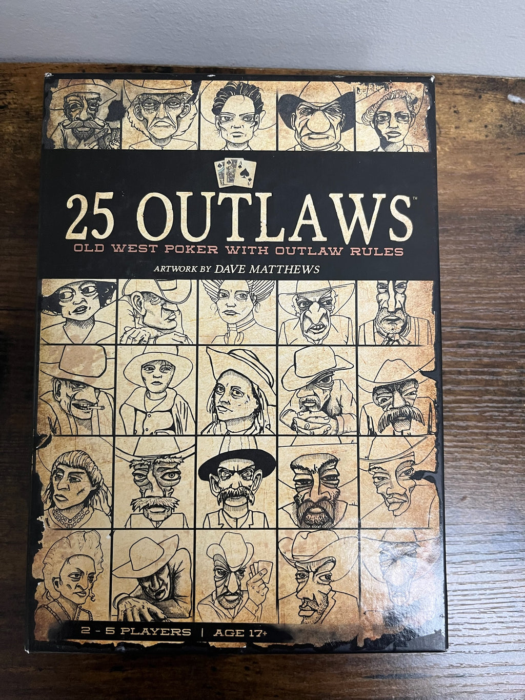 New 24 Outlaws Card Game